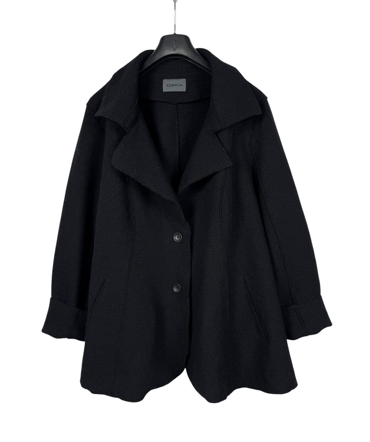 OSKA Oska Boiled Wool Coat Avant Garde size 4 Size L / US 10 / IT 46 - 9 Thumbnail