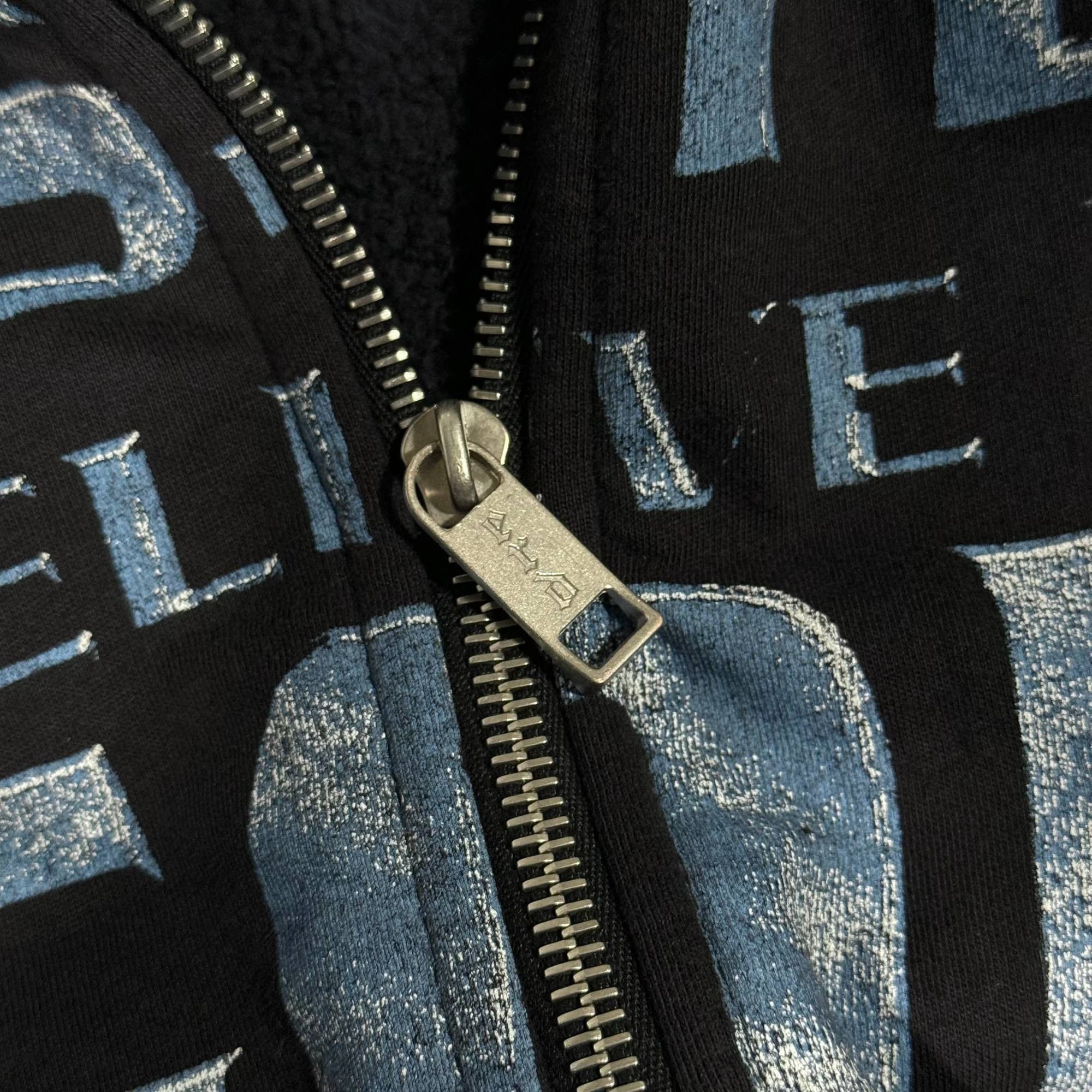 Enfants Riches Deprimes Columbine Yes I Do Beleive in GOD Assemblage Zip Up Hoodie Size US XL / EU 56 / 4 - 3 Thumbnail