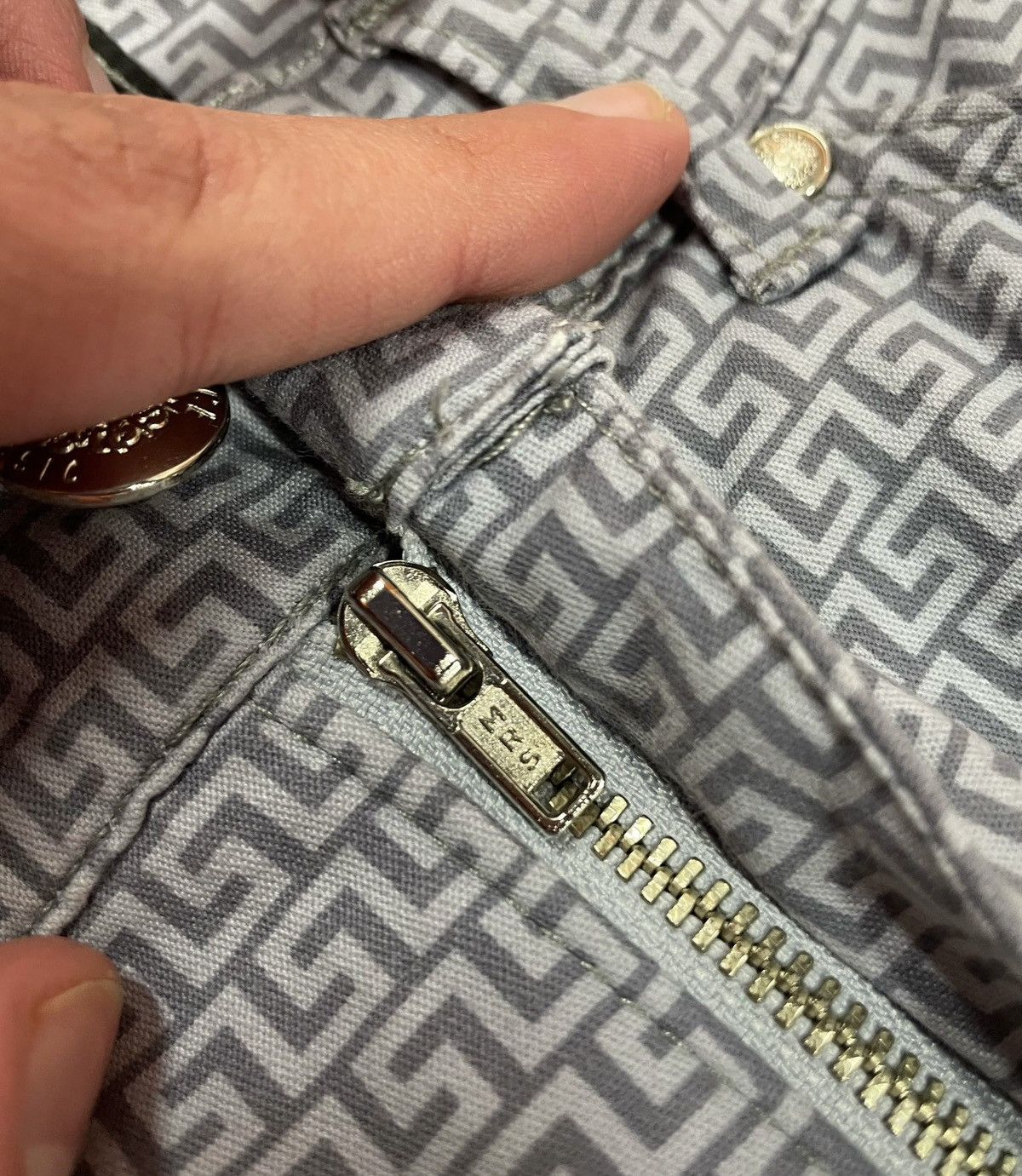 Versace 90’s Vintage Versace Monogram Pants US29 Size US 29 - 5 Thumbnail