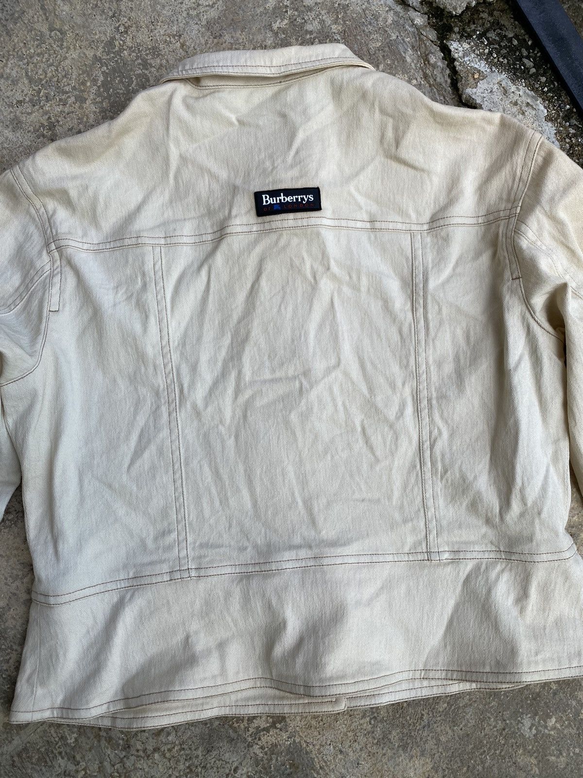 Burberry 🔥 Rare 🔥 Vintage Burberrys Button Jacket Size M / US 6-8 / IT 42-44 - 11 Thumbnail