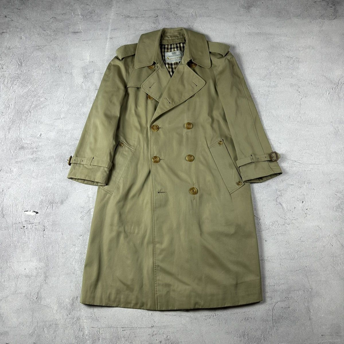 Aquascutum Aquascutum trench coat Size US S / EU 44-46 / 1 - 1 Thumbnail