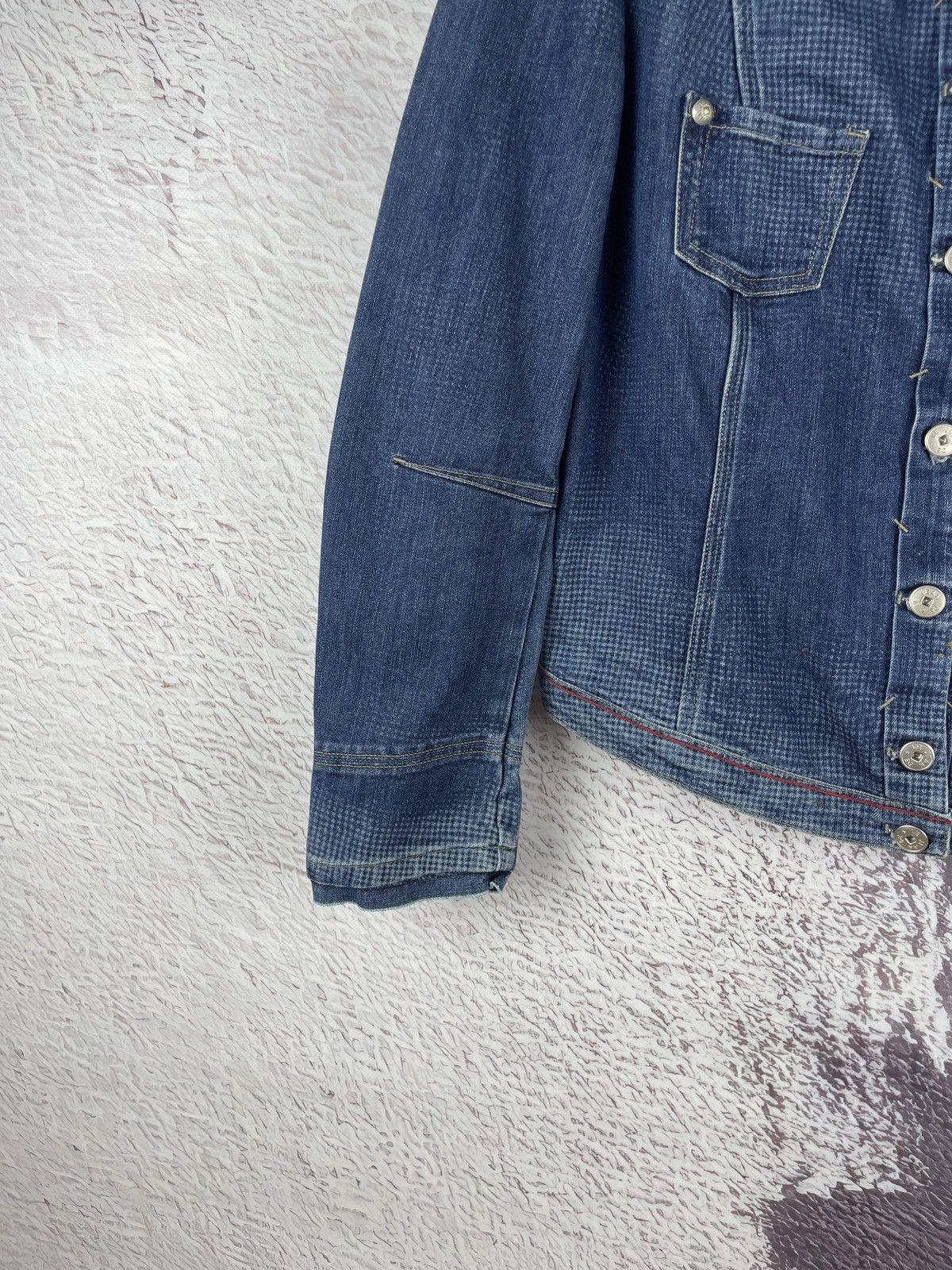 Marithe + Francois Girbaud Le Jean De Marithe Francois Girbaud denim jean blazer jacket Size S / US 4 / IT 40 - 4 Thumbnail