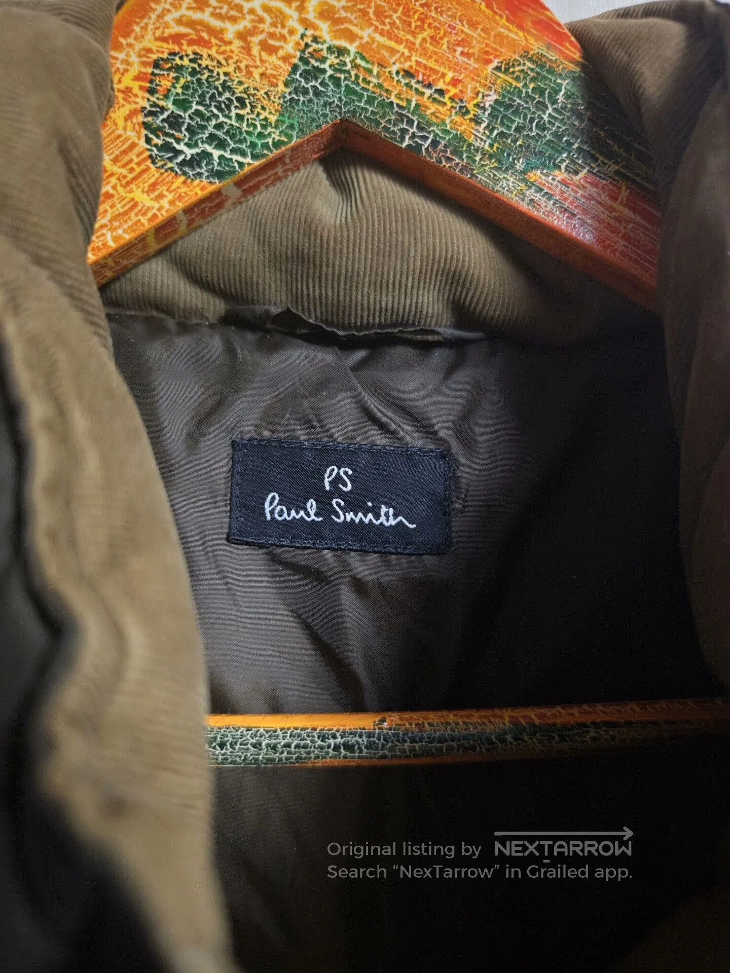 Paul Smith Paul Smith Down Jacket Corduroy Collar M. Size US M / EU 48-50 / 2 - 3 Thumbnail