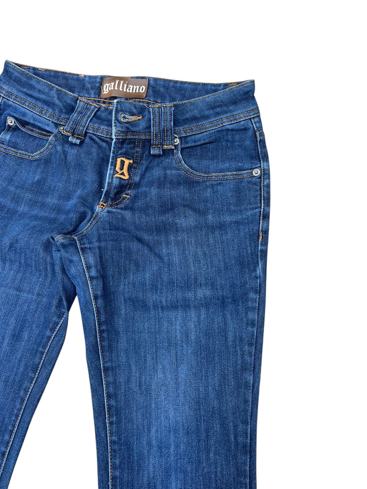 John Galliano Vintage John Galliano Stretch Denim Bootcut Jeans Size US 28 / EU 44 - 11 Thumbnail