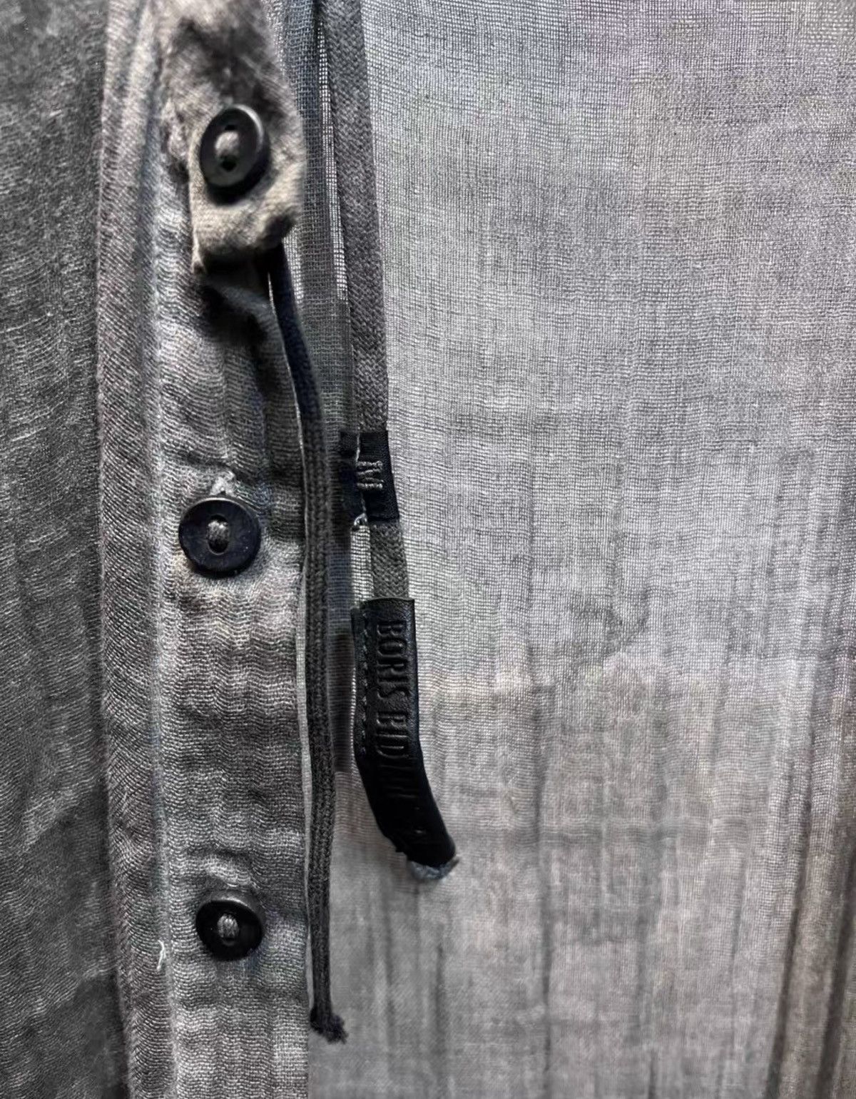 11 By Boris Bidjan Saberi 11ByBBS Boris Bidjan Saberi Dyed Long-Sleeve Shirt Size US M / EU 48-50 / 2 - 3 Thumbnail
