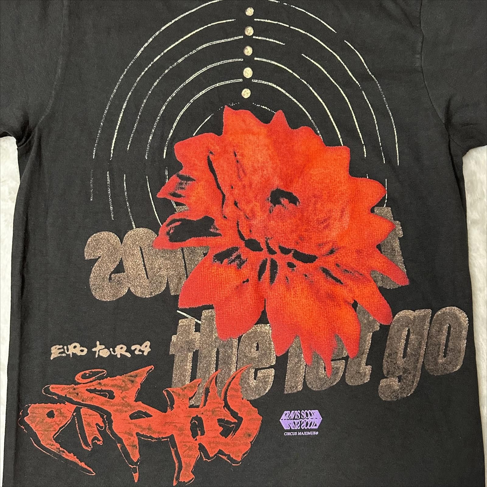 Rap Tees × Travis Scott NEW Travis Scott Official Utopia Circus Maximus 2024 Tee S Size US S / EU 44-46 / 1 - 6 Thumbnail