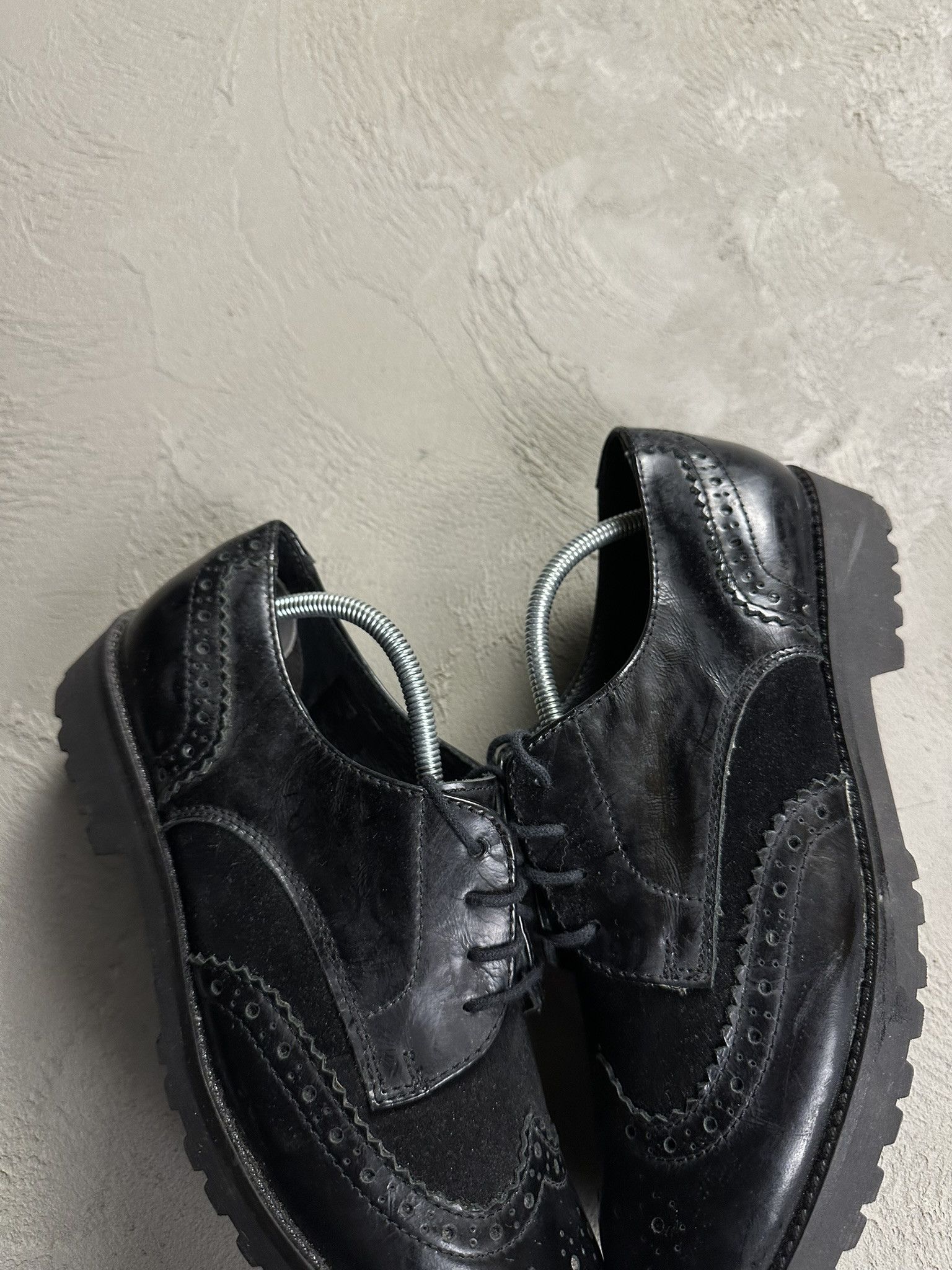 Vintage Vintage Leather Oxford Boots Shoes Oldmoney Size US 7 / EU 40 - 4 Thumbnail