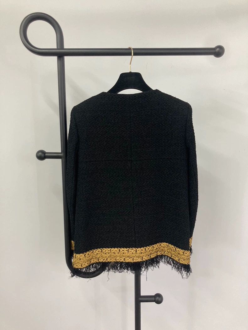 Chanel Chanel Metropolitan series black gold tassel jacket Size XS / US 0-2 / IT 36-38 - 3 Thumbnail