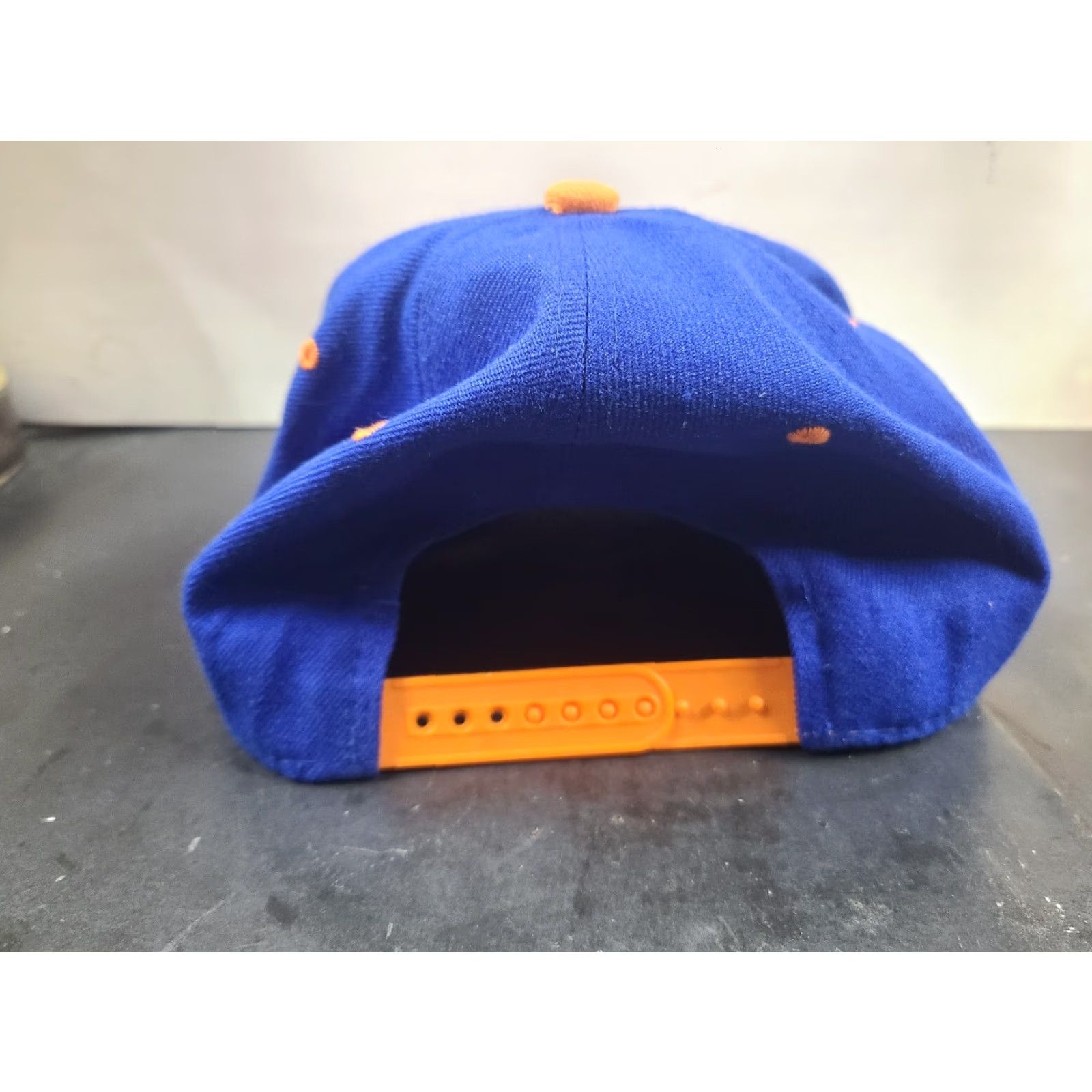 MLB VINTAGE muka NJ Jersey Snapback cap Baseball Cap Men One Size Blue Orange Adjustable Lightweight Breathable 90s Sports Size US M / EU 48-50 / 2 - 5 Thumbnail
