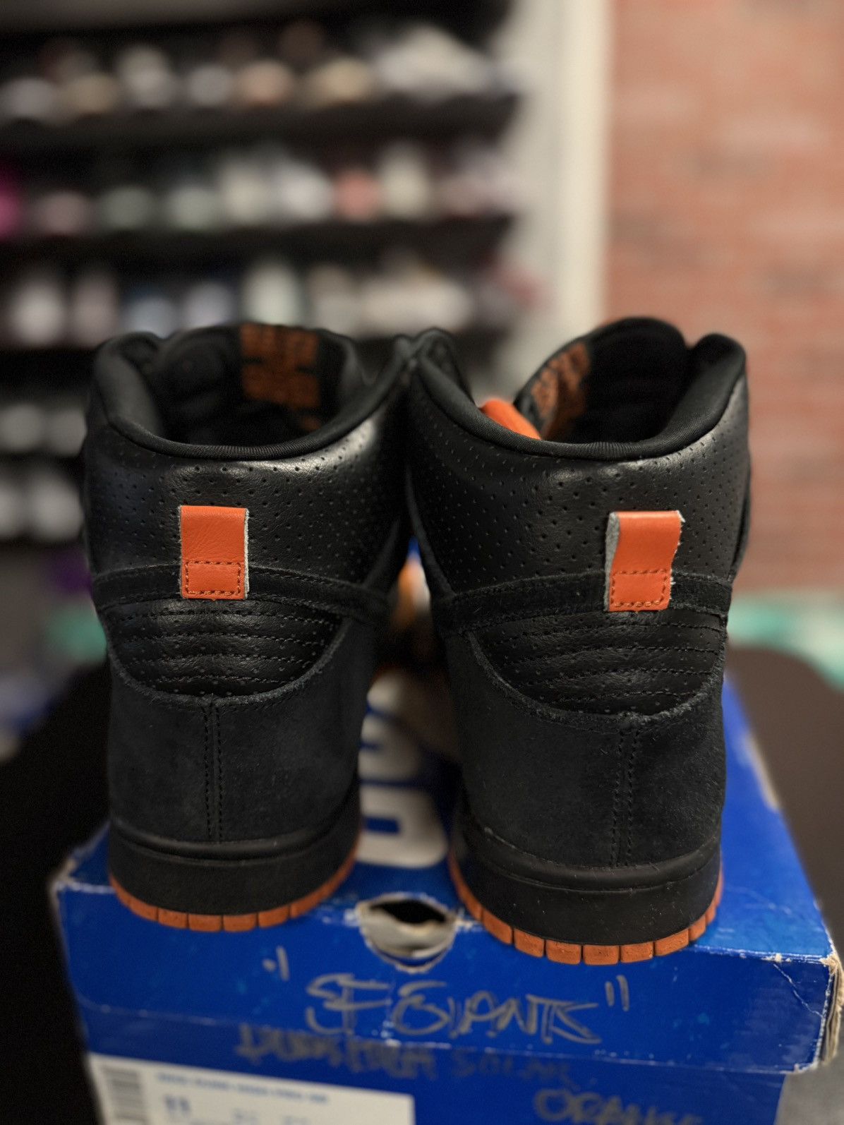 Nike Size 11 - Nike Dunk Pro Sb High Black Nike 305050-005 Size US 11 / EU 44 - 19 Thumbnail