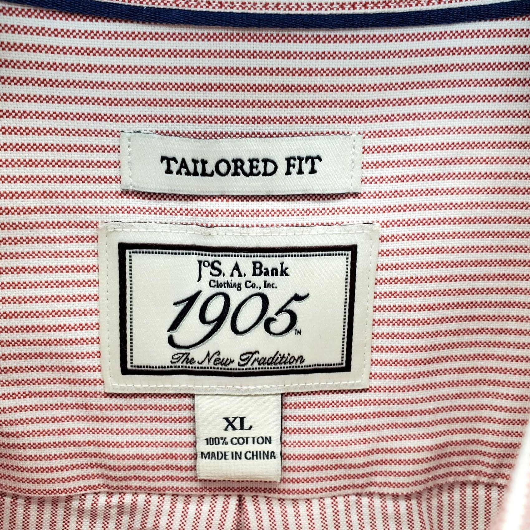 Jos. A. Bank Jos. A. Bank Shirt Mens XL Multicolor Striped Button-Down Long Sleeve EUC Size US XL / EU 56 / 4 - 5 Thumbnail