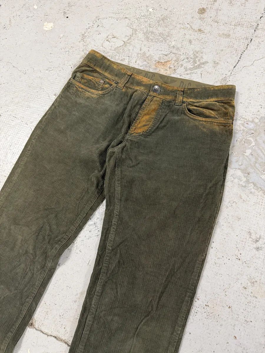 Dolce & Gabbana AW2006 Dolce & Gabbana Green Velvet Pants Size US 32 / EU 48 - 6 Thumbnail