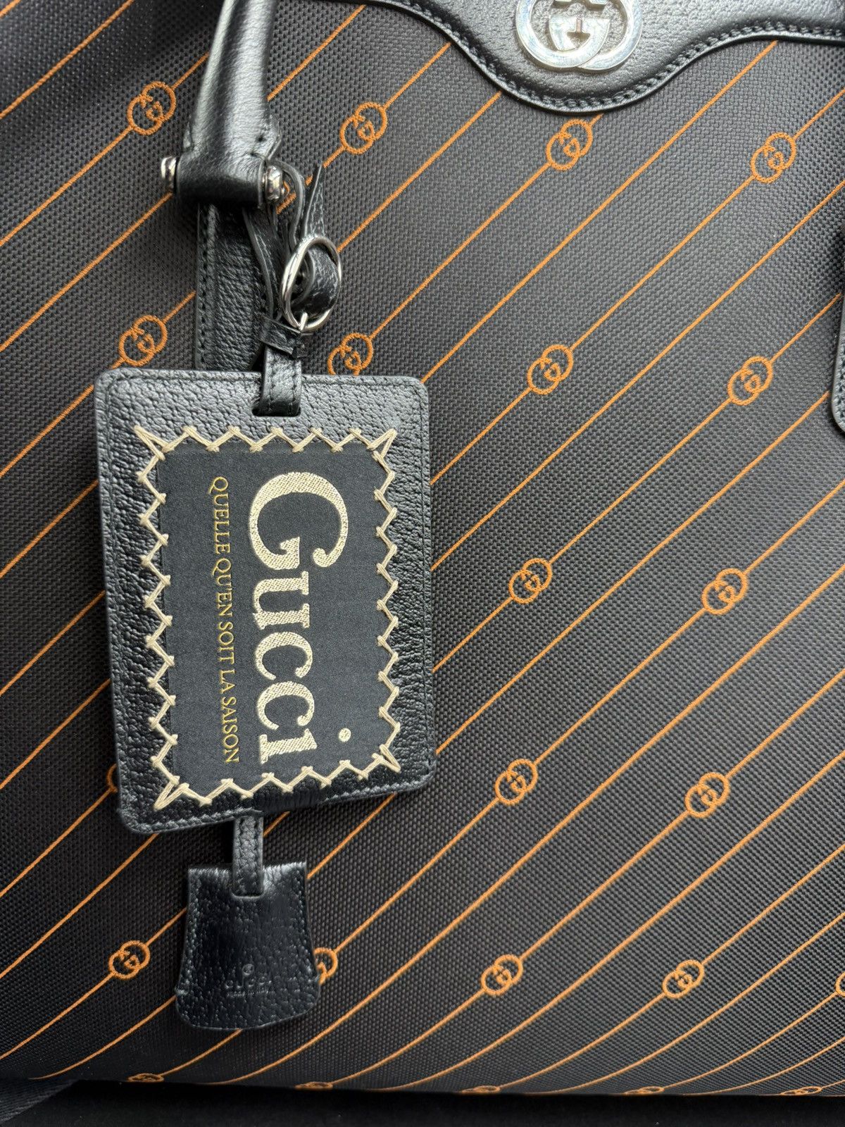 Gucci NWT LIMITED EDITION SOLD OUT! GUCCI INTERLOCKING LG DUFFLE Size ONE SIZE - 3 Thumbnail