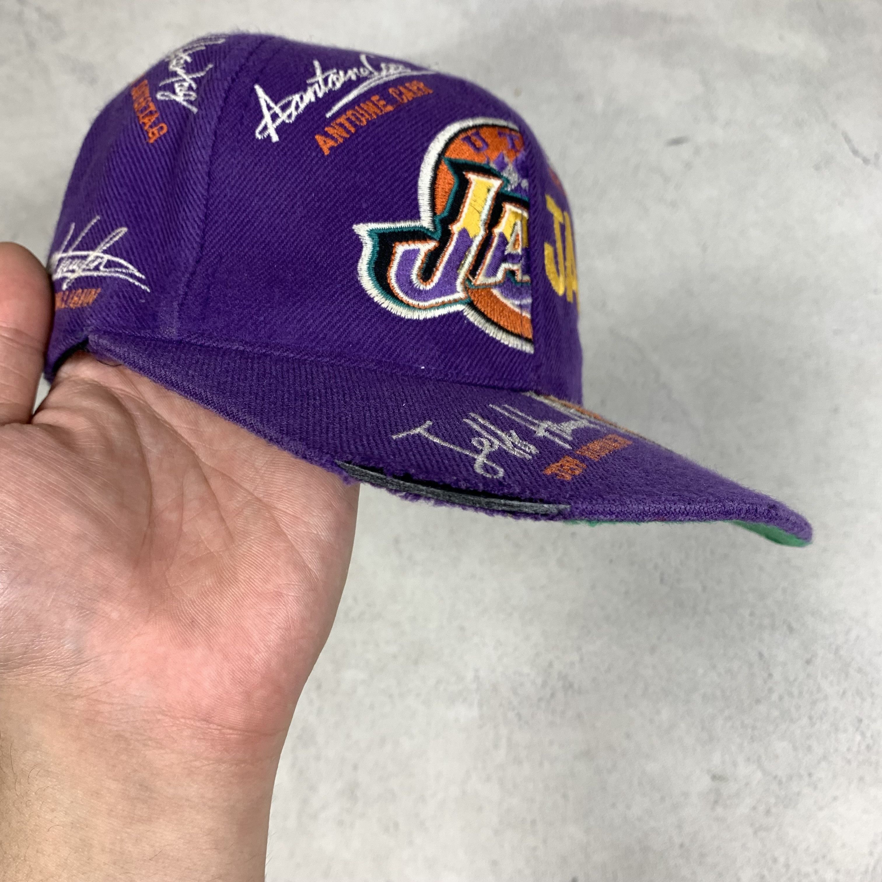 NBA Vintage NBA Utah Jazz Hat Size ONE SIZE - 4 Thumbnail