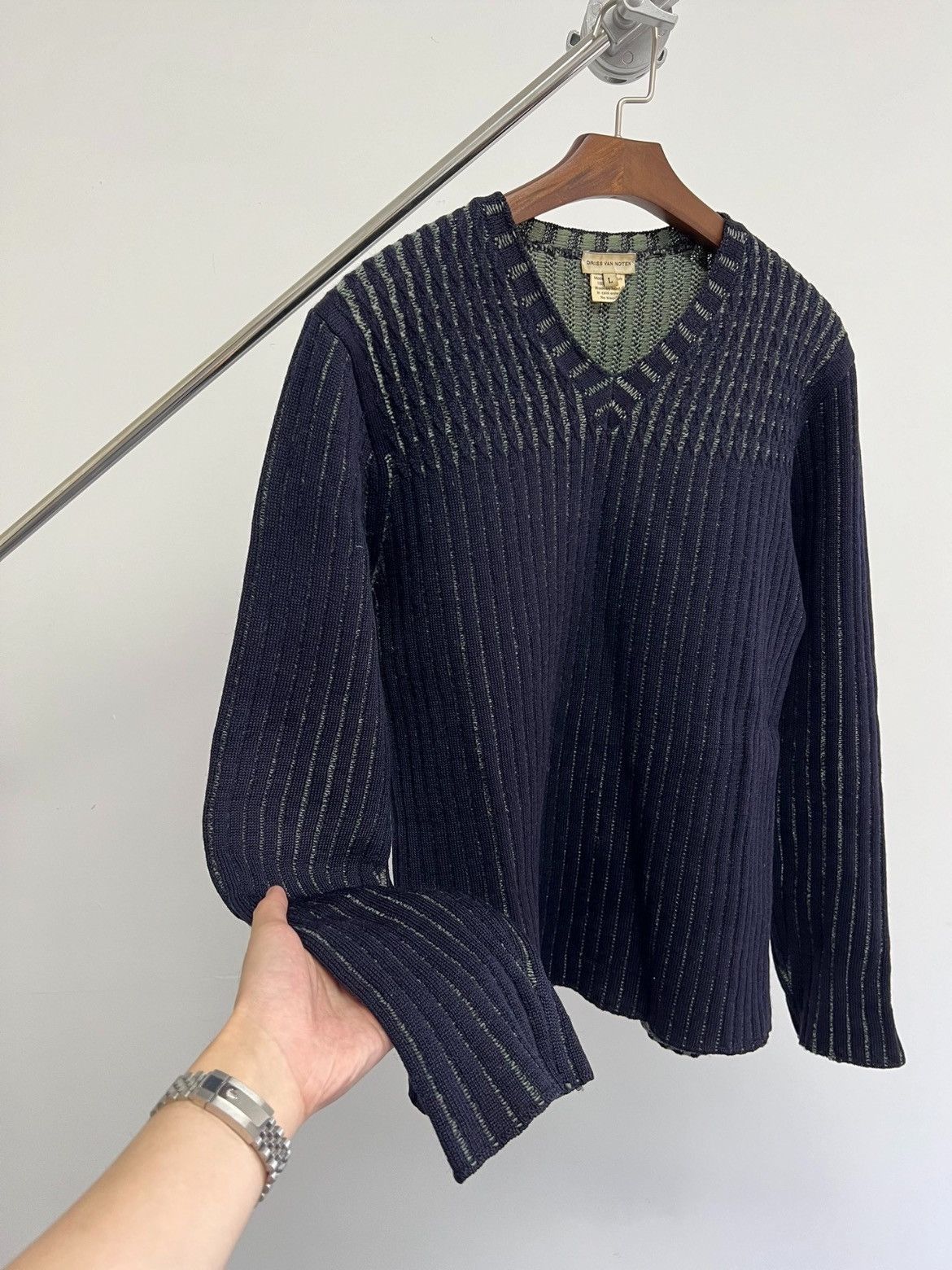 Dries Van Noten Dries Van Noten Knitwear Sweater-2505 Size US L / EU 52-54 / 3 - 4 Thumbnail