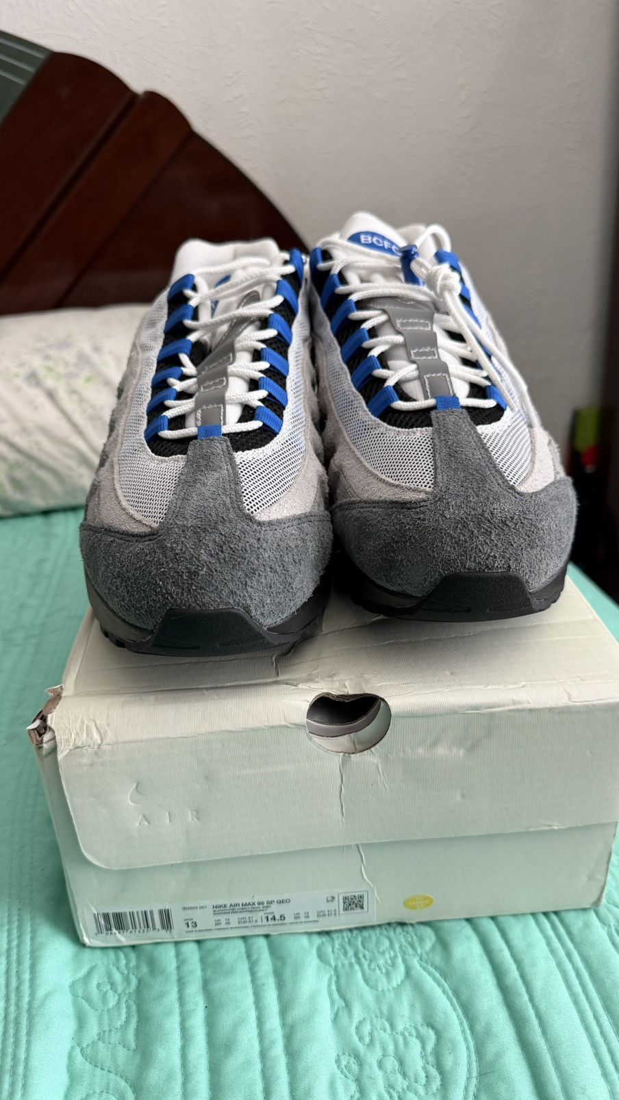Nike × Undefeated Nike x Undefeated Air Max 95 Birmingham Size US 13 / EU 46 - 3 Thumbnail