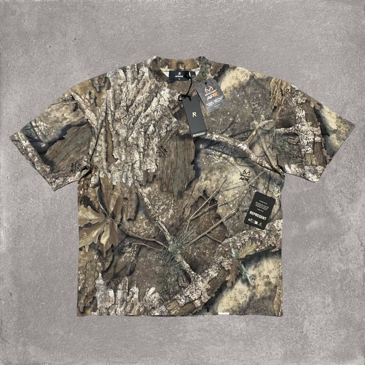Represent Clo. Represent XS Realtree Camo Camouflage Tee Size US XS / EU 42 / 0 - 1 Thumbnail