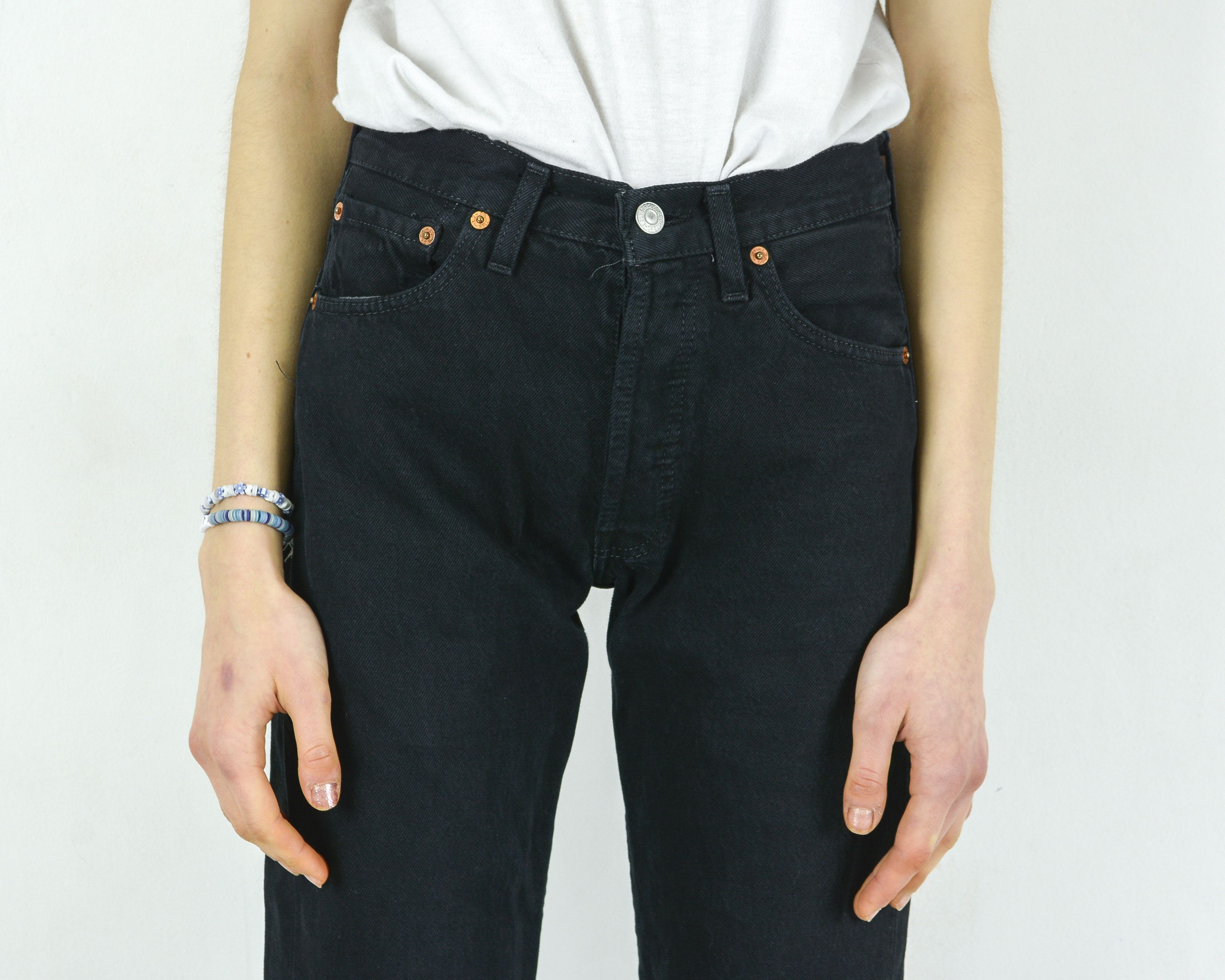 Levi's × Levi's Vintage Clothing × Vintage 501 Episode Remake Straight Jeans High Rise Denim Pants Size 26" / US 2 / IT 38 - 4 Thumbnail