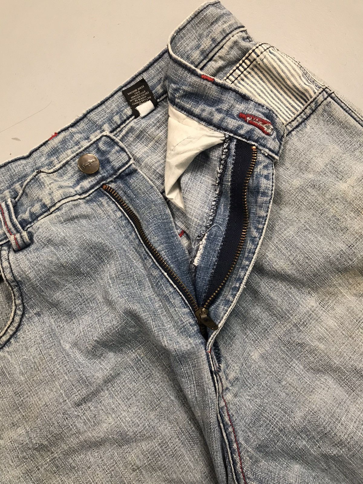 Southpole Vintage Y2K rework denim Size US 34 / EU 50 - 7 Thumbnail