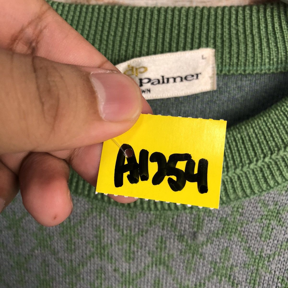Homespun Knitwear × Japanese Brand × Palmer Trading Company Arnold Palmer vintage japan art Green Knitwear #A1254 Size L / US 10 / IT 46 - 11 Thumbnail