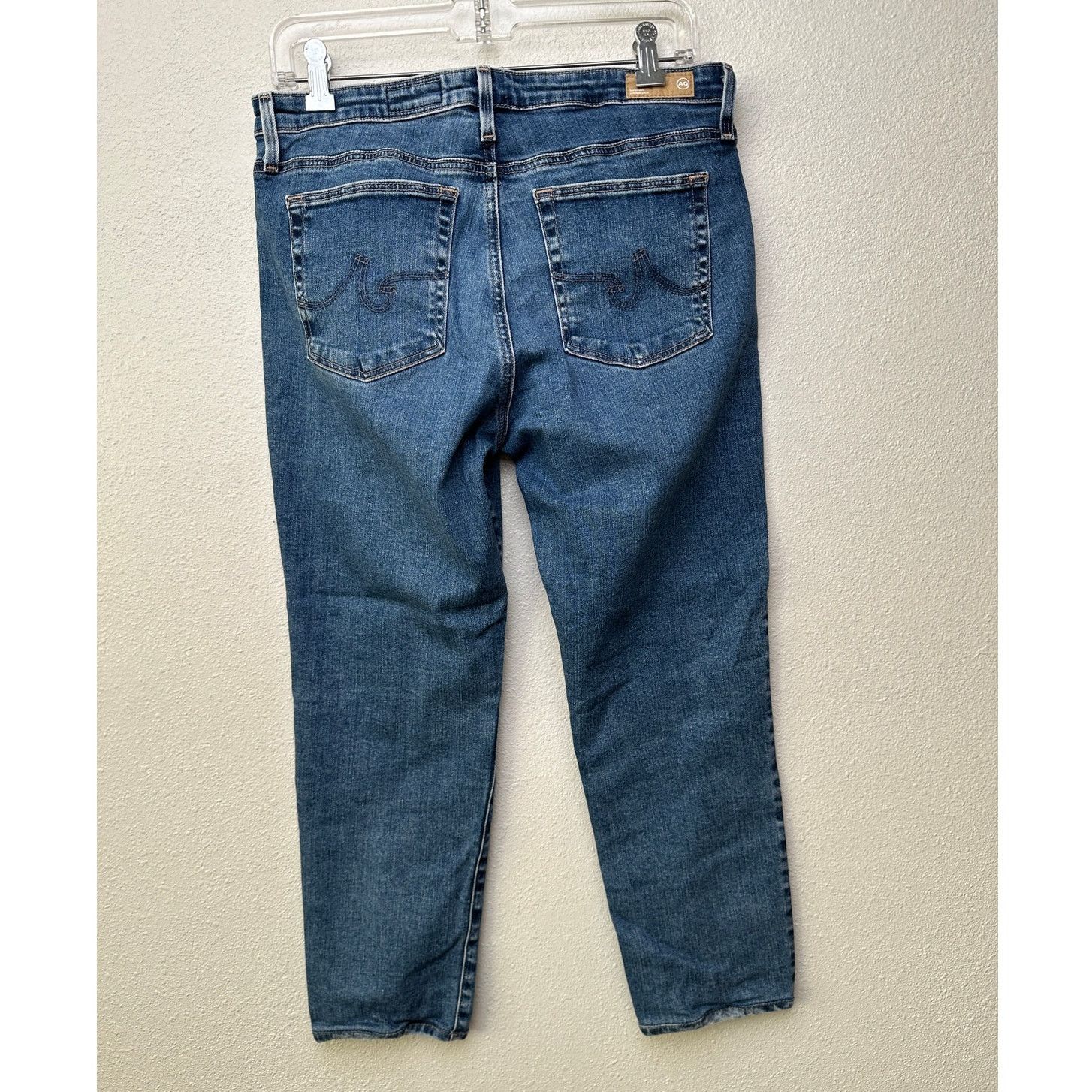 AG Adriano Goldschmied AG Prima ankle cigarette jeans medium wash 31 Japanese denim Size 31" - 4 Thumbnail