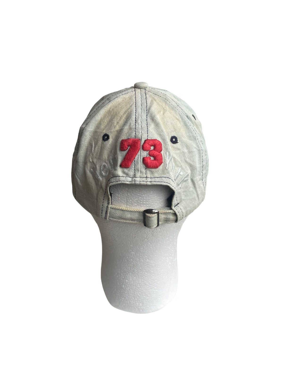 Vintage Vintage New York 73 Athletics Distressed Cap Size ONE SIZE - 5 Thumbnail