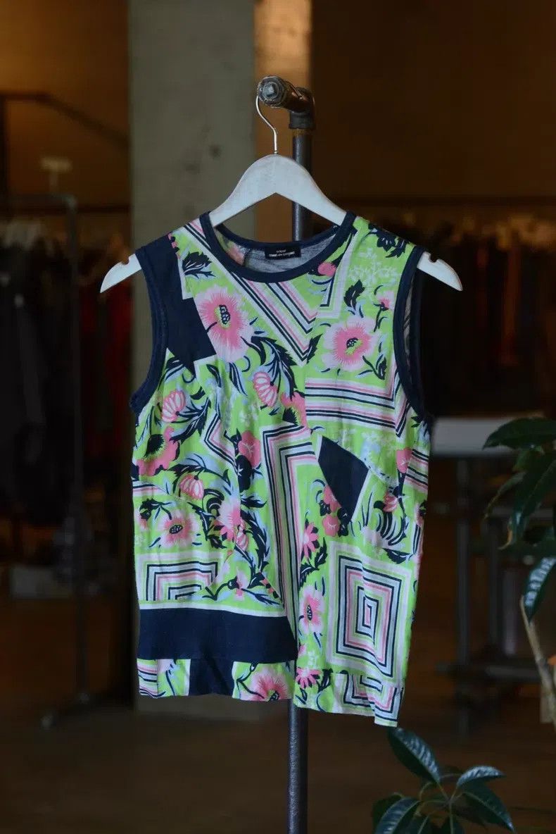 Comme des Garcons Comme Des Garcons size F Floral Geometric Patchwork Sleeve Size S / US 4 / IT 40 - 1 Thumbnail
