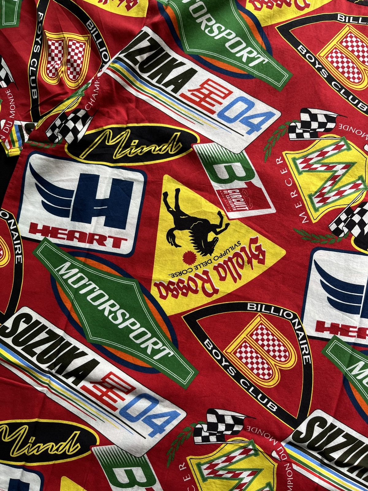 Billionaire Boys Club Rare Billionaire Boys Club BBC Testarossa S/S Woven Shirt L Size US L / EU 52-54 / 3 - 8 Thumbnail