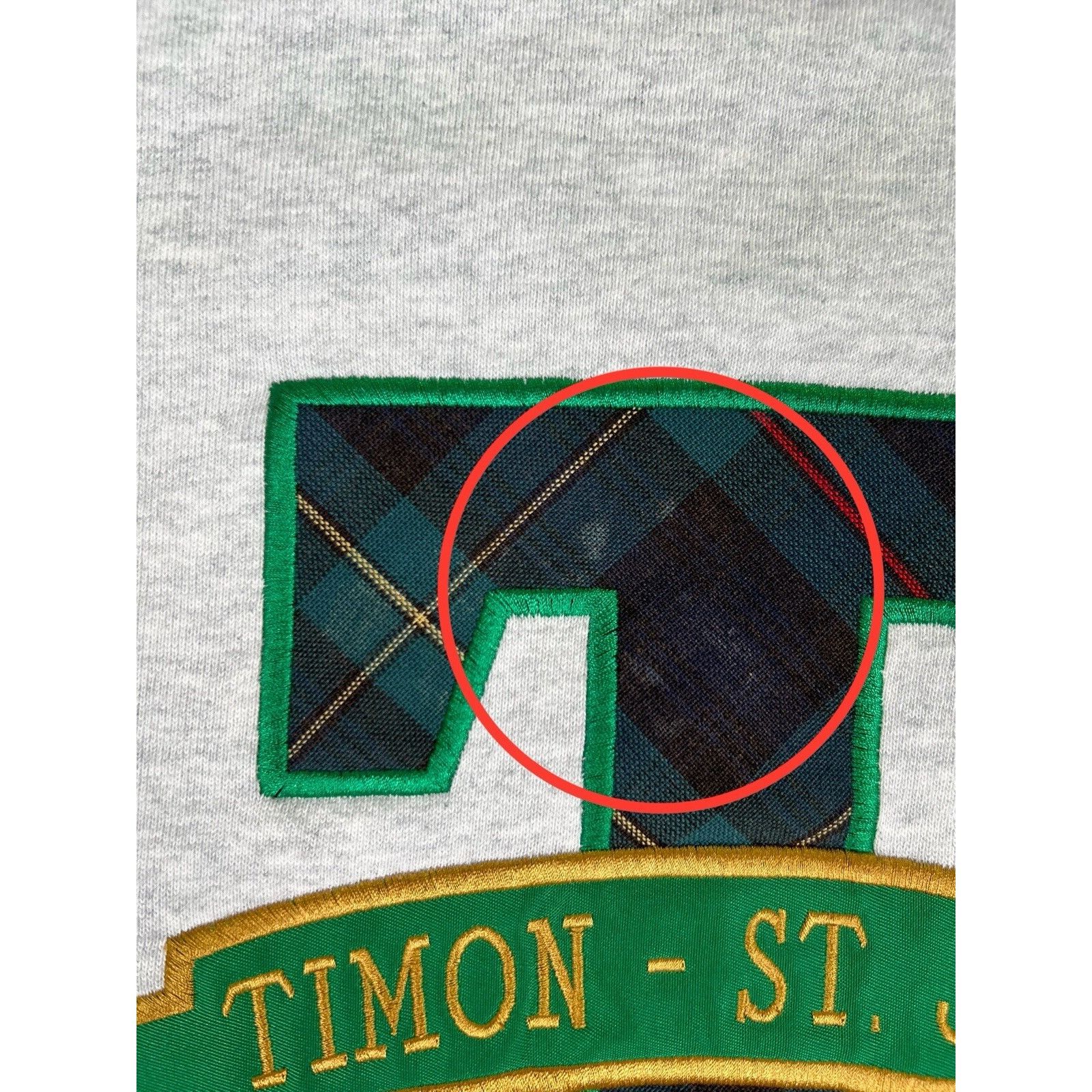 Fruit Of The Loom Vintage Bishop Timon St Jude High School Sweatshirt Size XL Size US XL / EU 56 / 4 - 3 Thumbnail