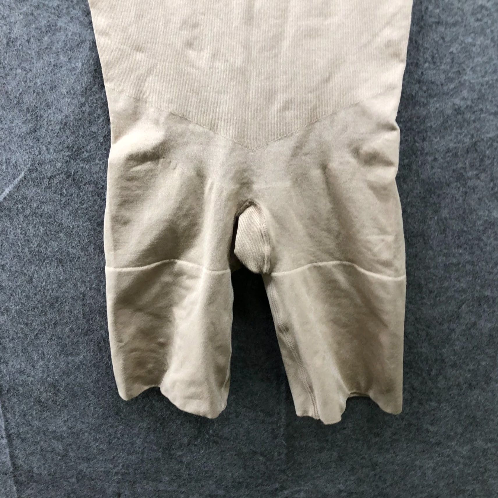 Spanx Spanx Shapewear High Waisted Mid Thigh Short Women M Beige Seamless Slimming Firm Compression Shaping Underwear Size 32" / US 10 / IT 46 - 4 Thumbnail