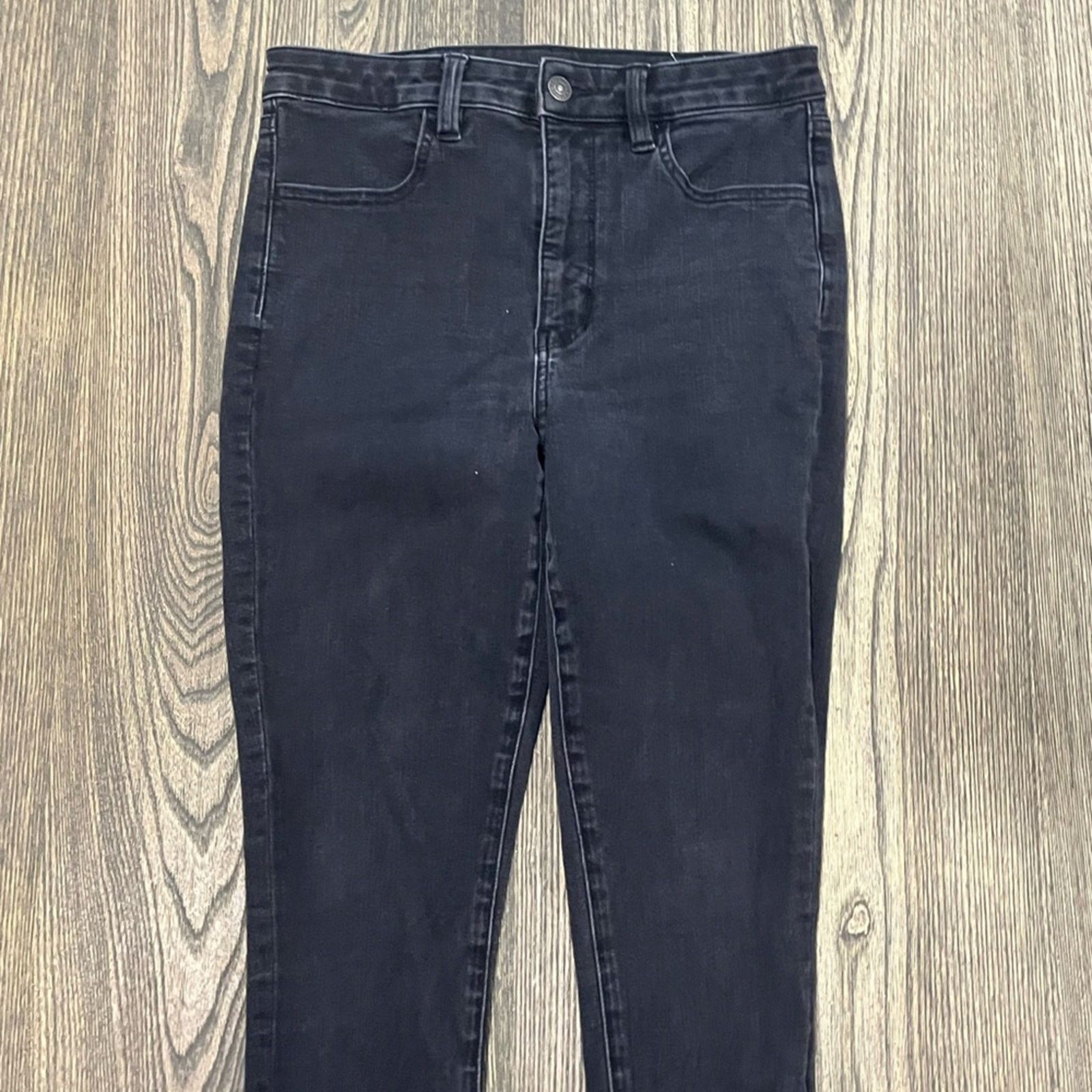 American Eagle Outfitters American Eagle The Dream Jeans Skinny High Rise Stretch Size 30" / US 8 / IT 44 - 3 Thumbnail