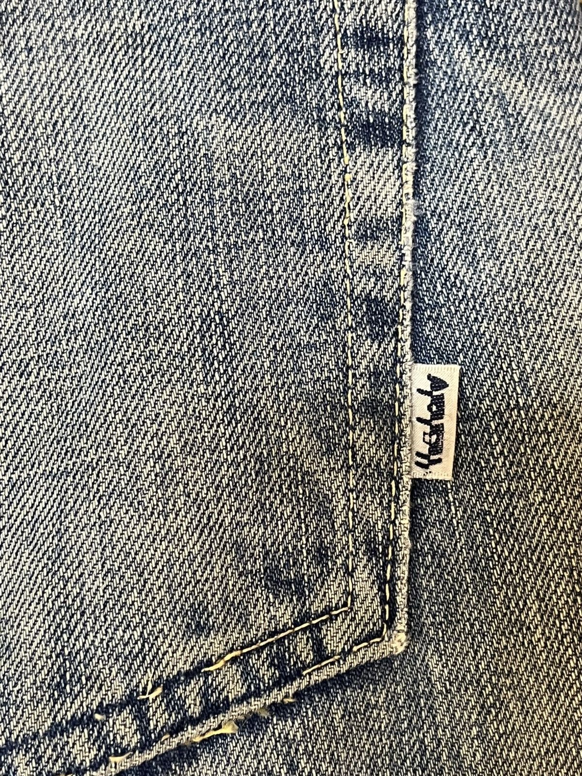Post Overalls Vintage Post O’Alls Selvedge Faded Distressed Denim Size US 31 - 8 Thumbnail