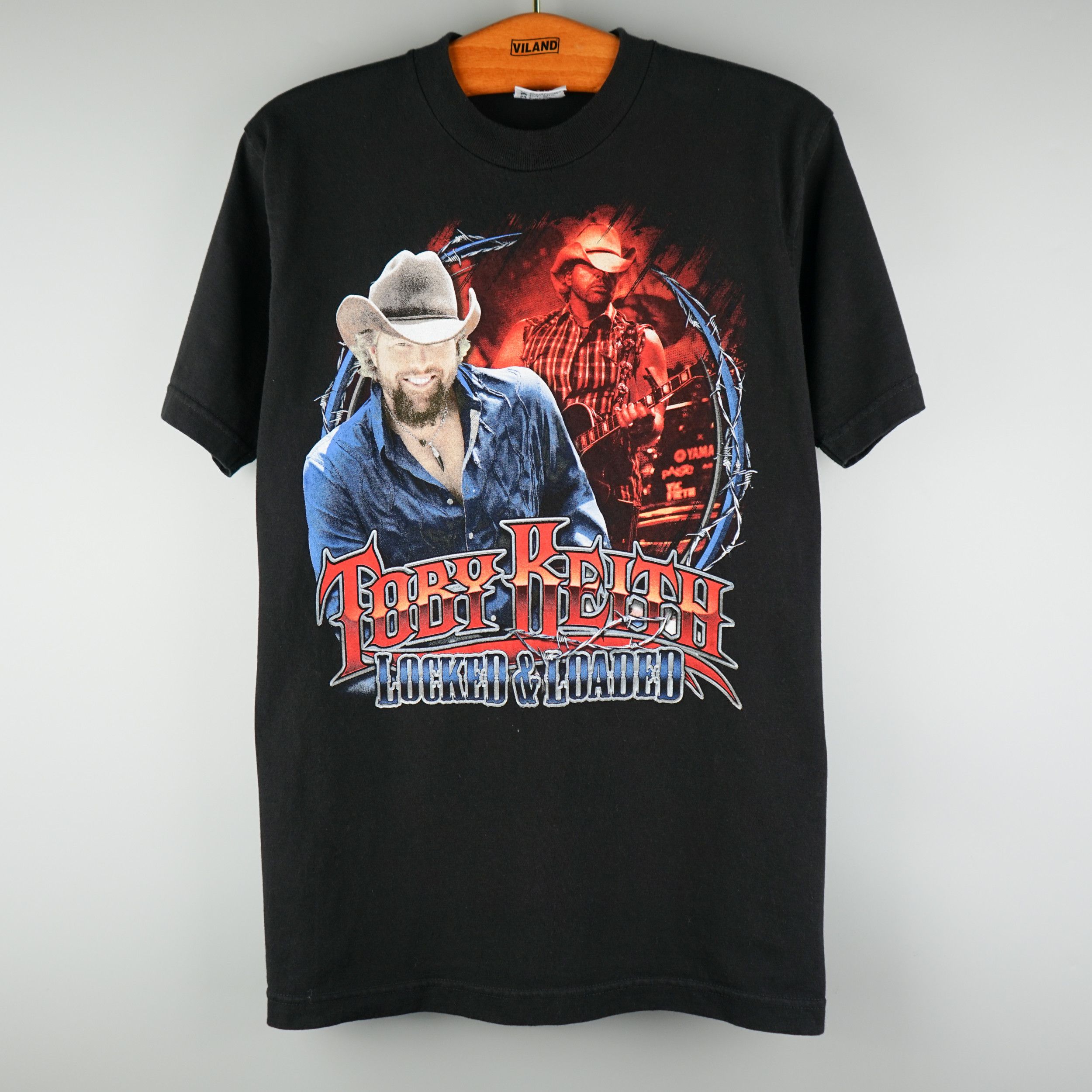 Band Tees × Vintage Vintage Toby Keith Tour Tee Size US S / EU 44-46 / 1 - 1 Thumbnail