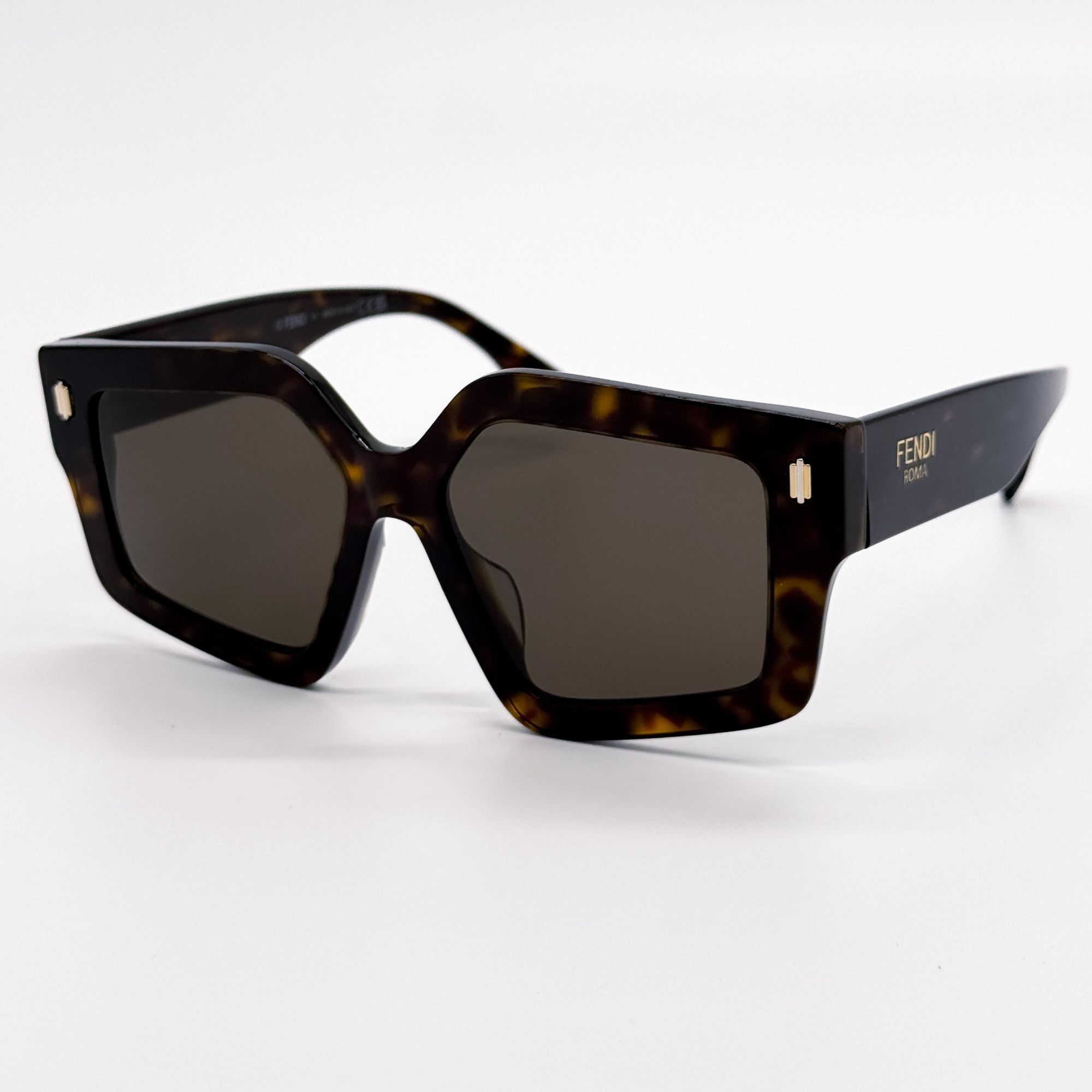 Fendi NEW FE40162F 52E GEOMETRIC WOMEN SUNGLASSES FENDI Size ONE SIZE - 2 Thumbnail