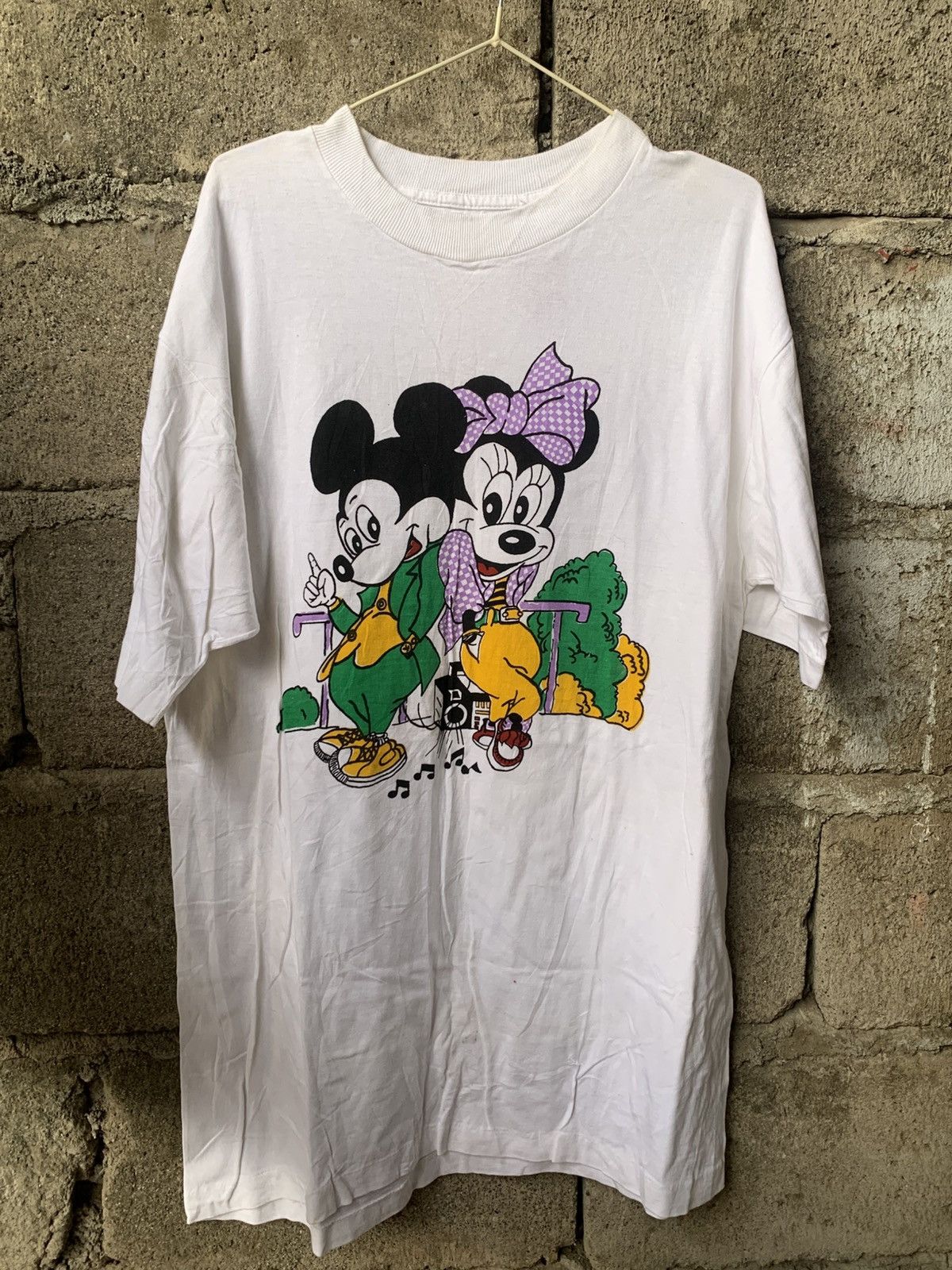 Disney Vintage Mickey And Minnie Mouse Lovers Size US XL / EU 56 / 4 - 1 Thumbnail