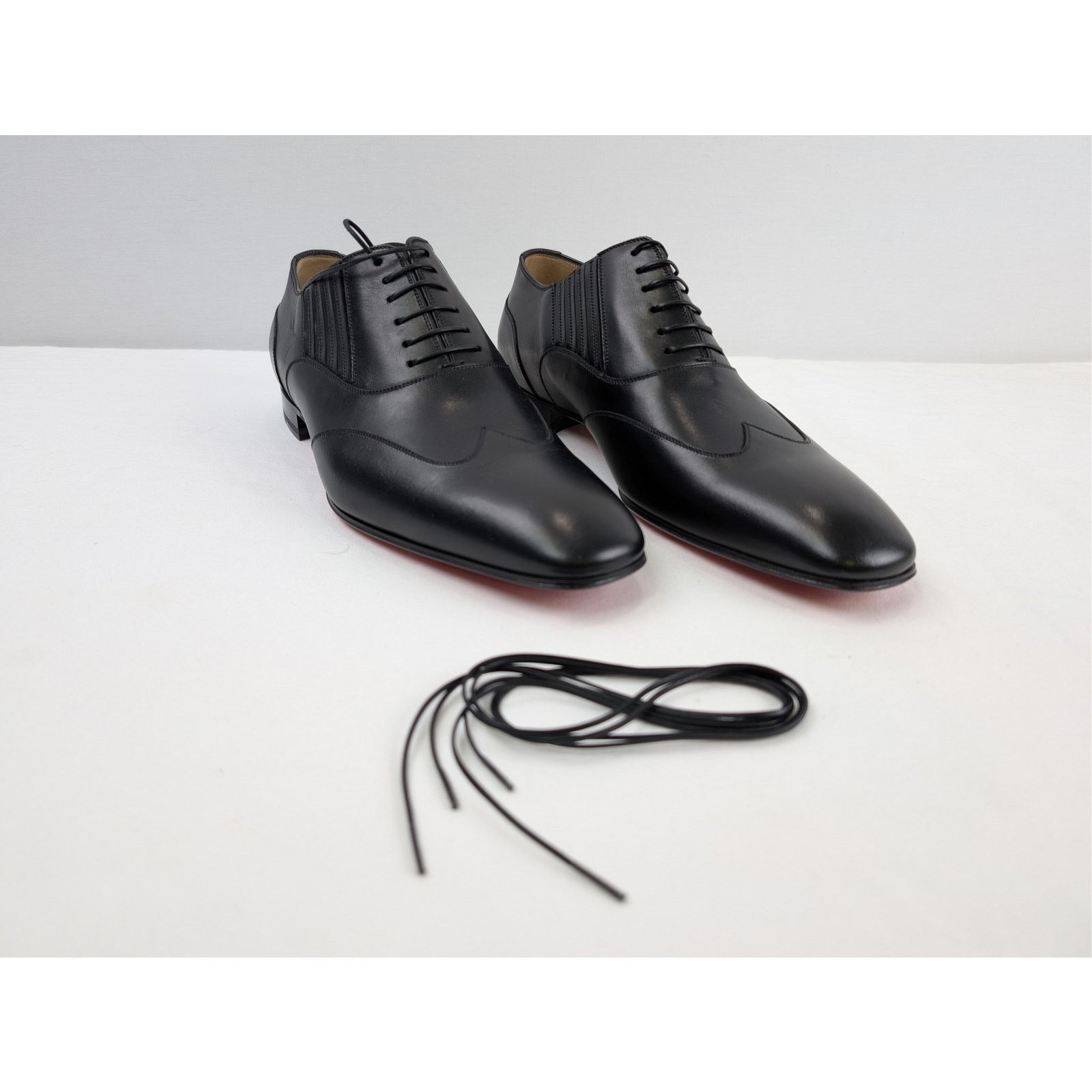 Christian Louboutin o1rshd1 My Amor W Flat Shoe Boots in Black Size US 10 / EU 43 - 5 Thumbnail