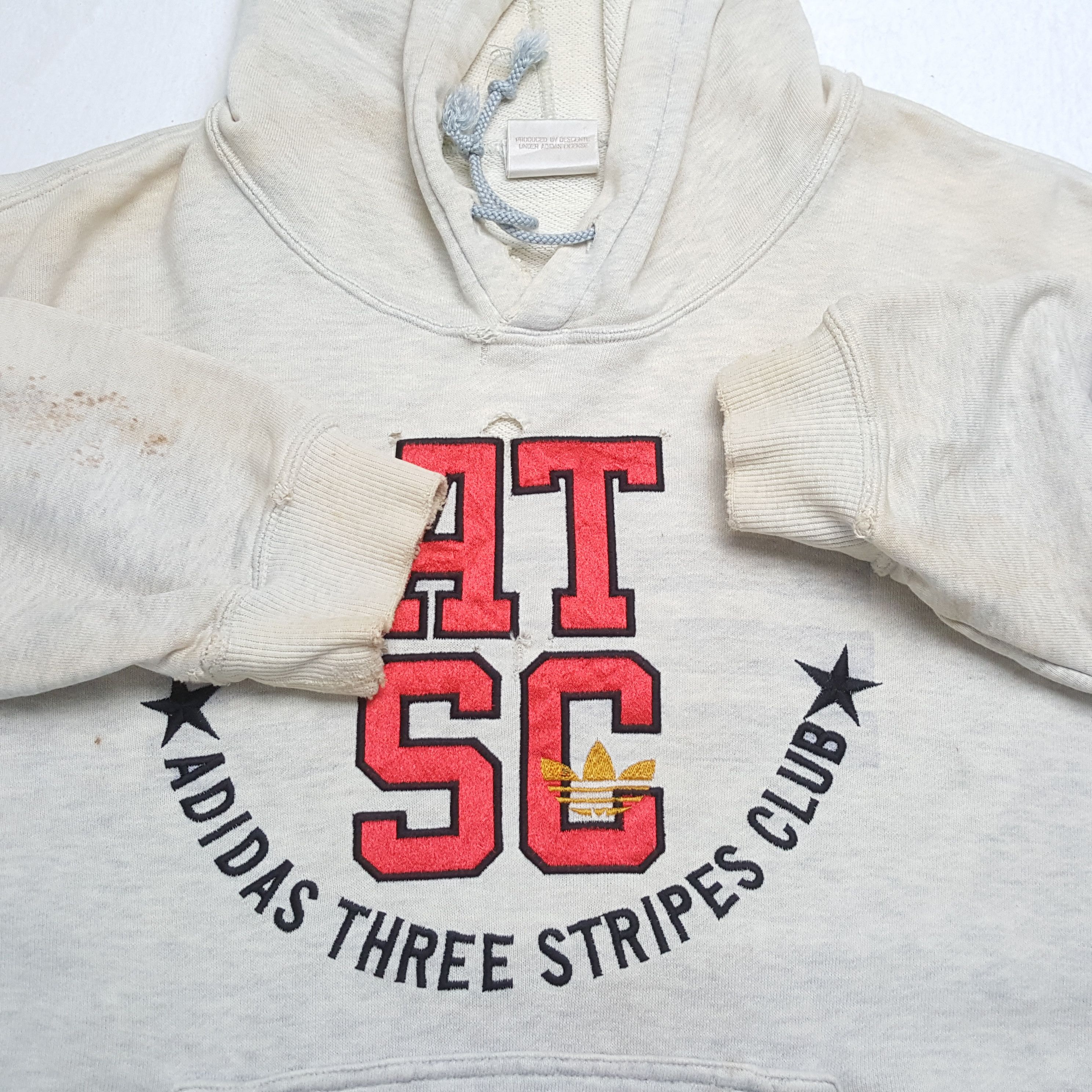 Adidas × Japanese Brand × Vintage Vintage ADIDAS ATSC Sportswear Style Hoodies Size US L / EU 52-54 / 3 - 11 Thumbnail