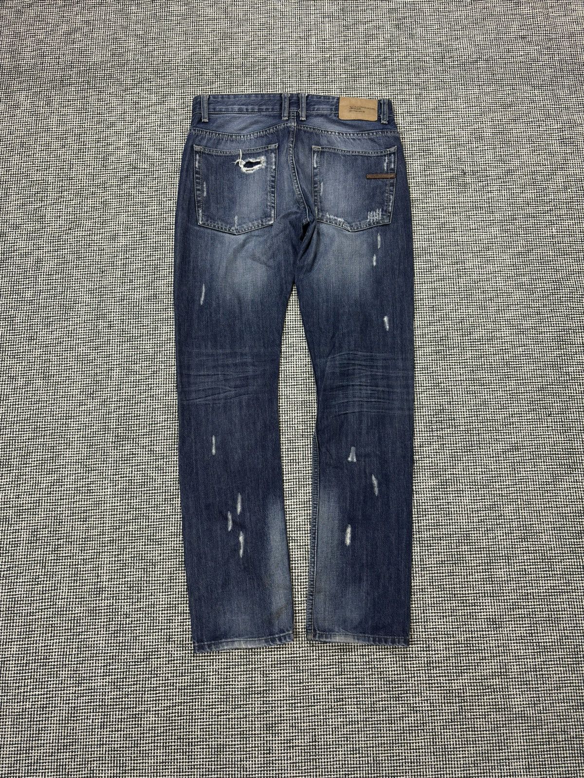 Japanese Brand patchwork distressed boro jeans harajuku style Size US 32 / EU 48 - 4 Thumbnail