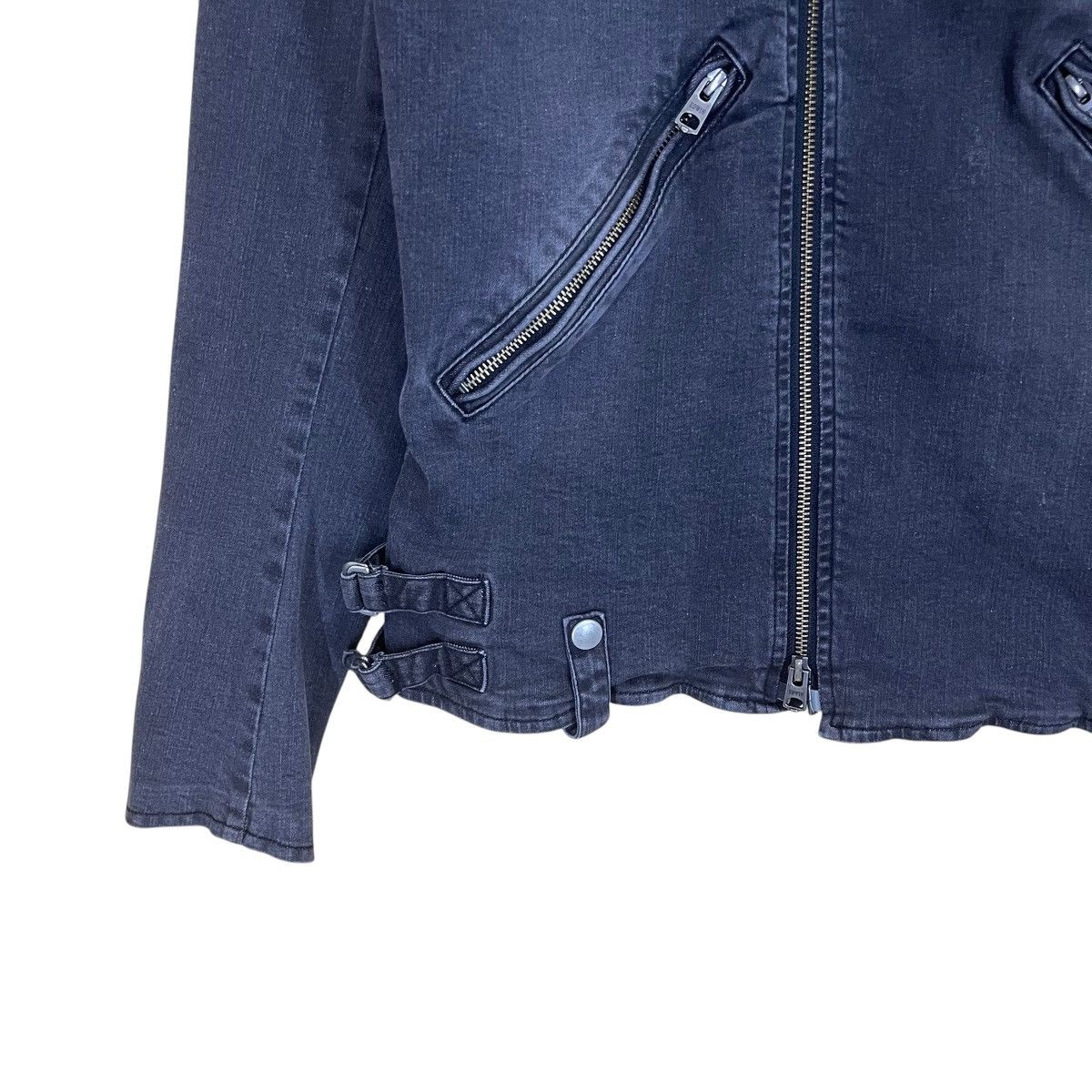 Edwin × Vintage RIOT🔥Edwin Double Collar Denim Jacket Size US M / EU 48-50 / 2 - 7 Thumbnail