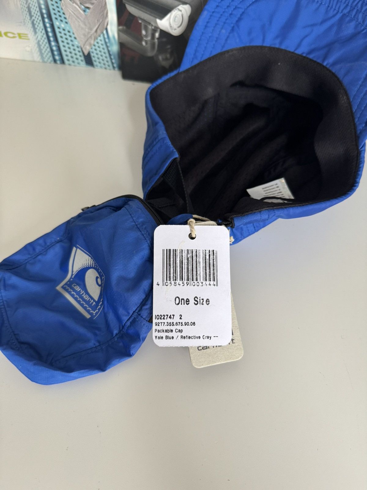 Carhartt × Carhartt Wip × Goretex BNWT Carhartt packable cap Gore-tex with removable pocket Size ONE SIZE - 9 Thumbnail