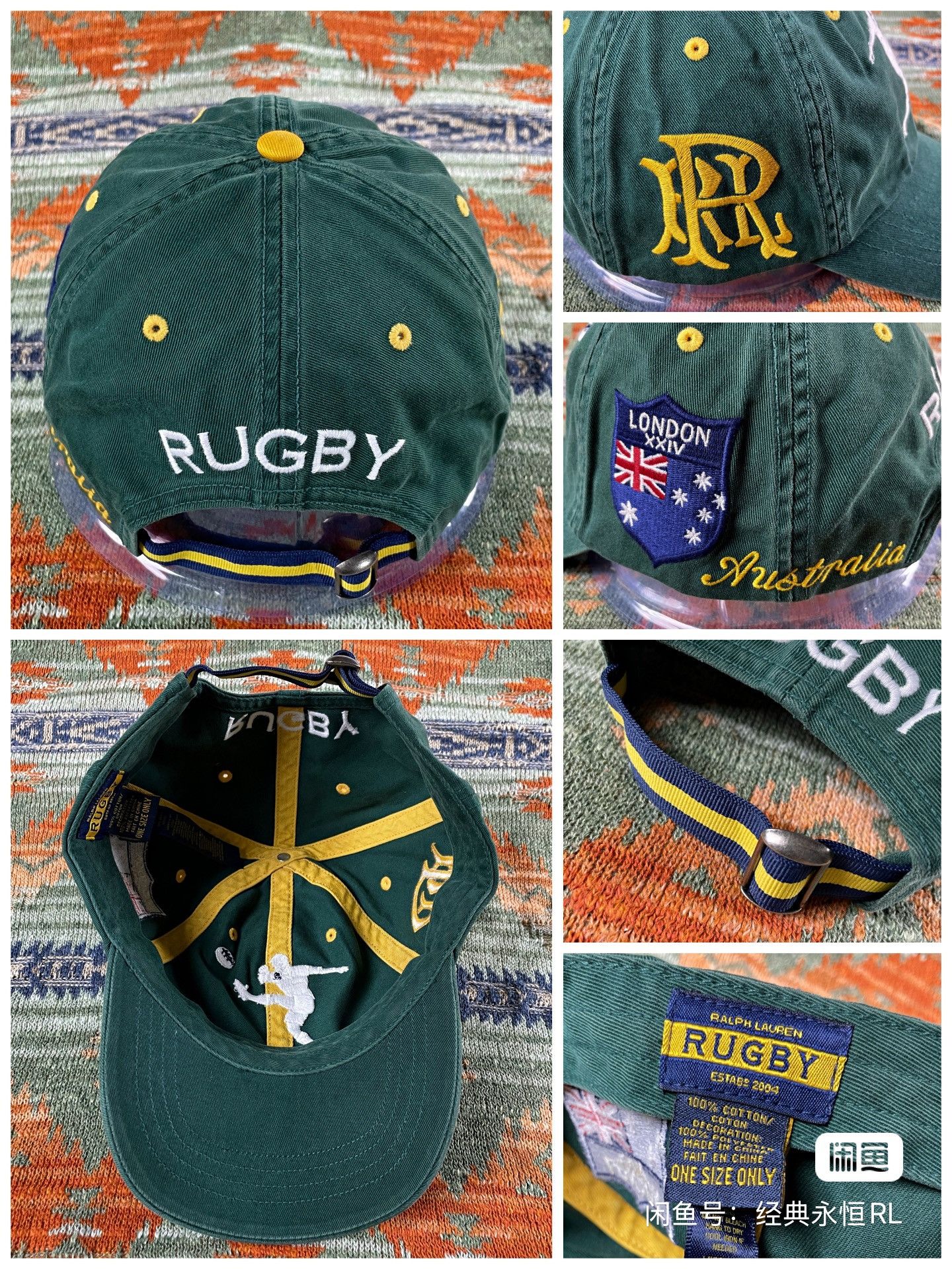 Rugby Ralph Lauren Ralph Lauren Rugby Limited baseball hat baseball cap Size ONE SIZE - 2 Thumbnail