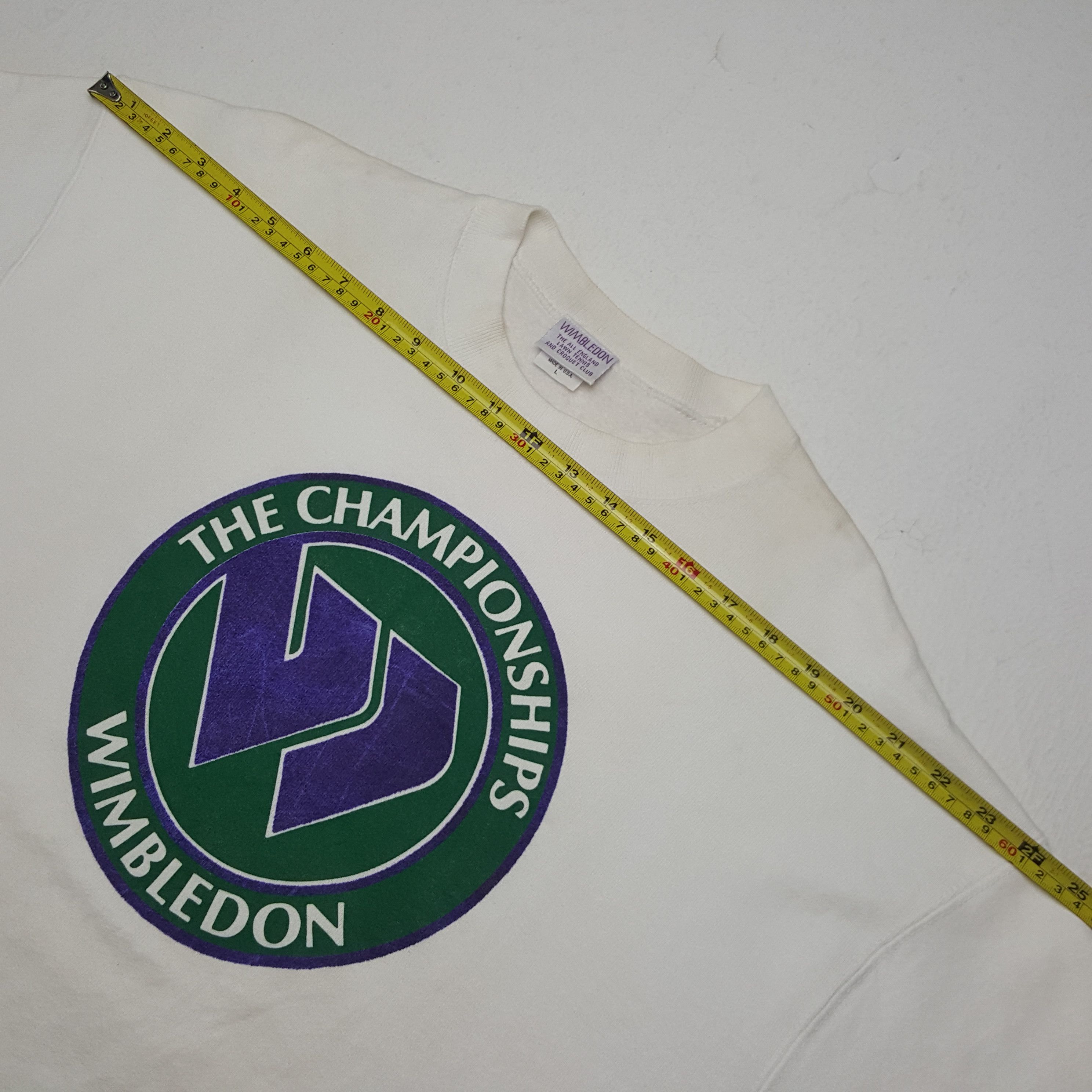 Champion × Vintage Vintage The Championships Wimbledon Sweatshirt Size US L / EU 52-54 / 3 - 5 Thumbnail