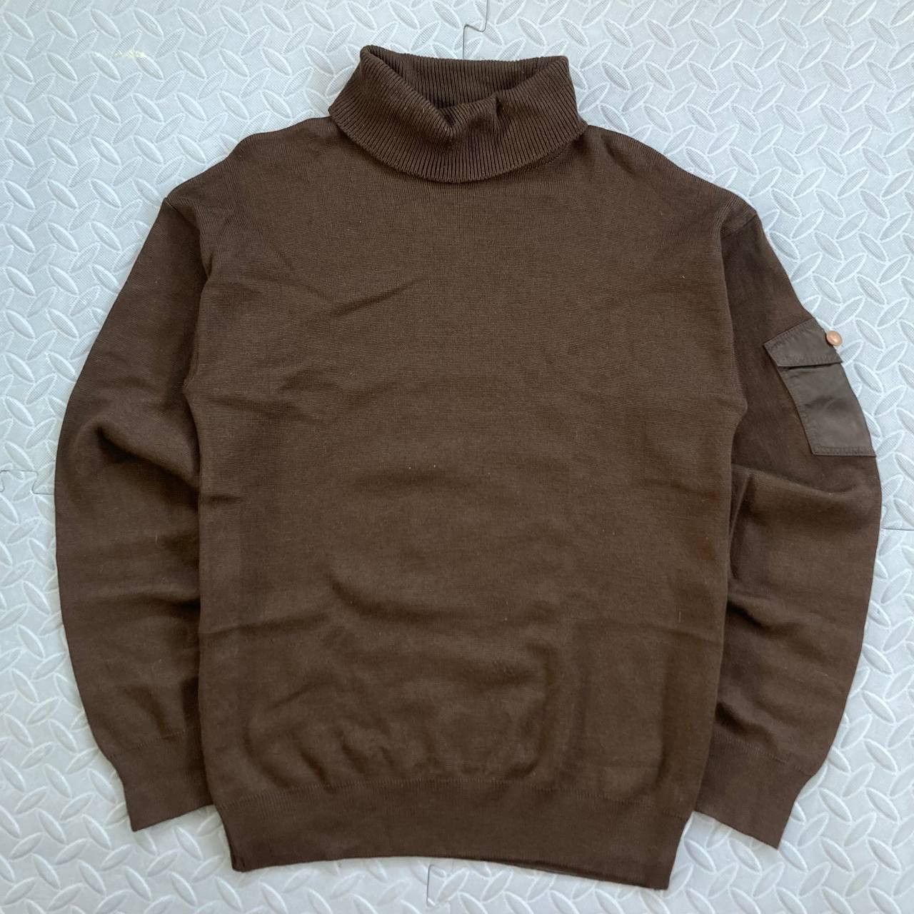 Versace Vintage 90’s Turtleneck Pullover Sweater Size US L / EU 52-54 / 3 - 1 Thumbnail