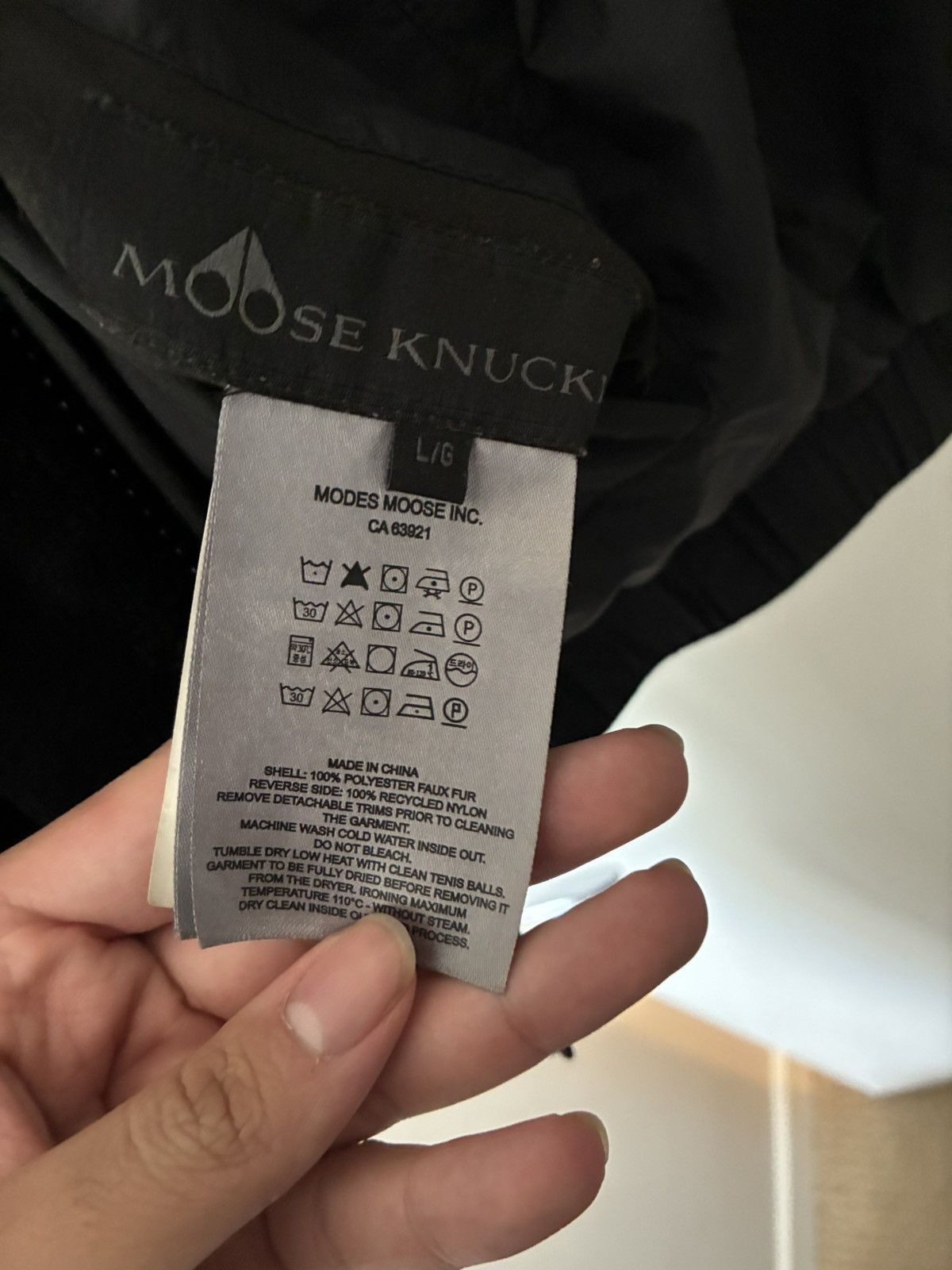 Moose Knuckles Moose Knuckles Borden Reversible Bunny Size US L / EU 52-54 / 3 - 9 Thumbnail