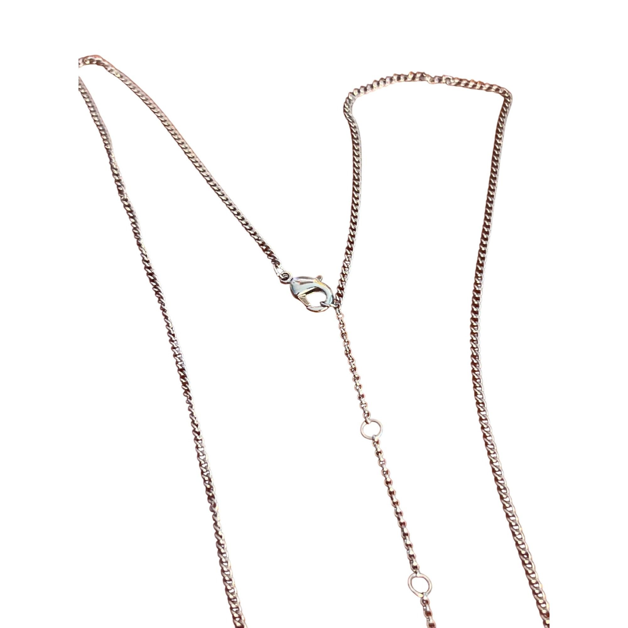 Other Mint Mongoose Silver Tone Necklace Crescent Half Circle Clea Size ONE SIZE - 4 Thumbnail
