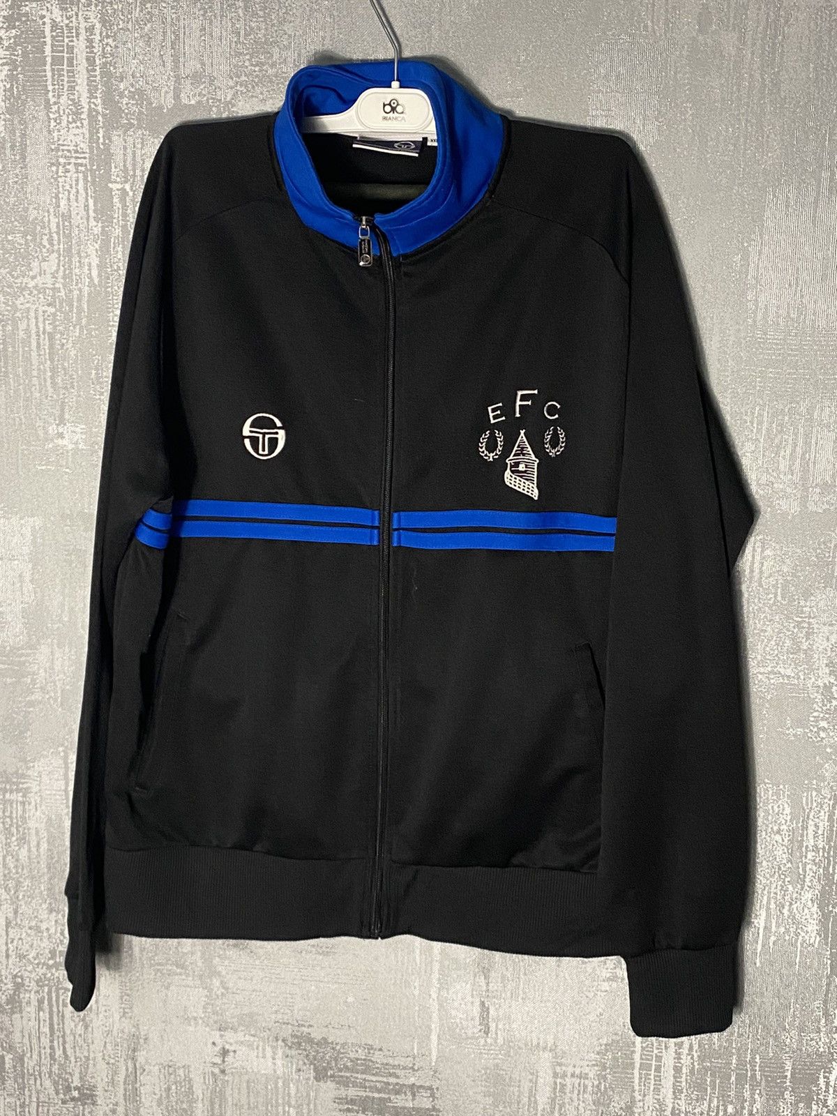 Sergio Tacchini Sergio Tacchini \Everton Jacket Zip Colaboration Size US XXL / EU 58 / 5 - 1 Thumbnail