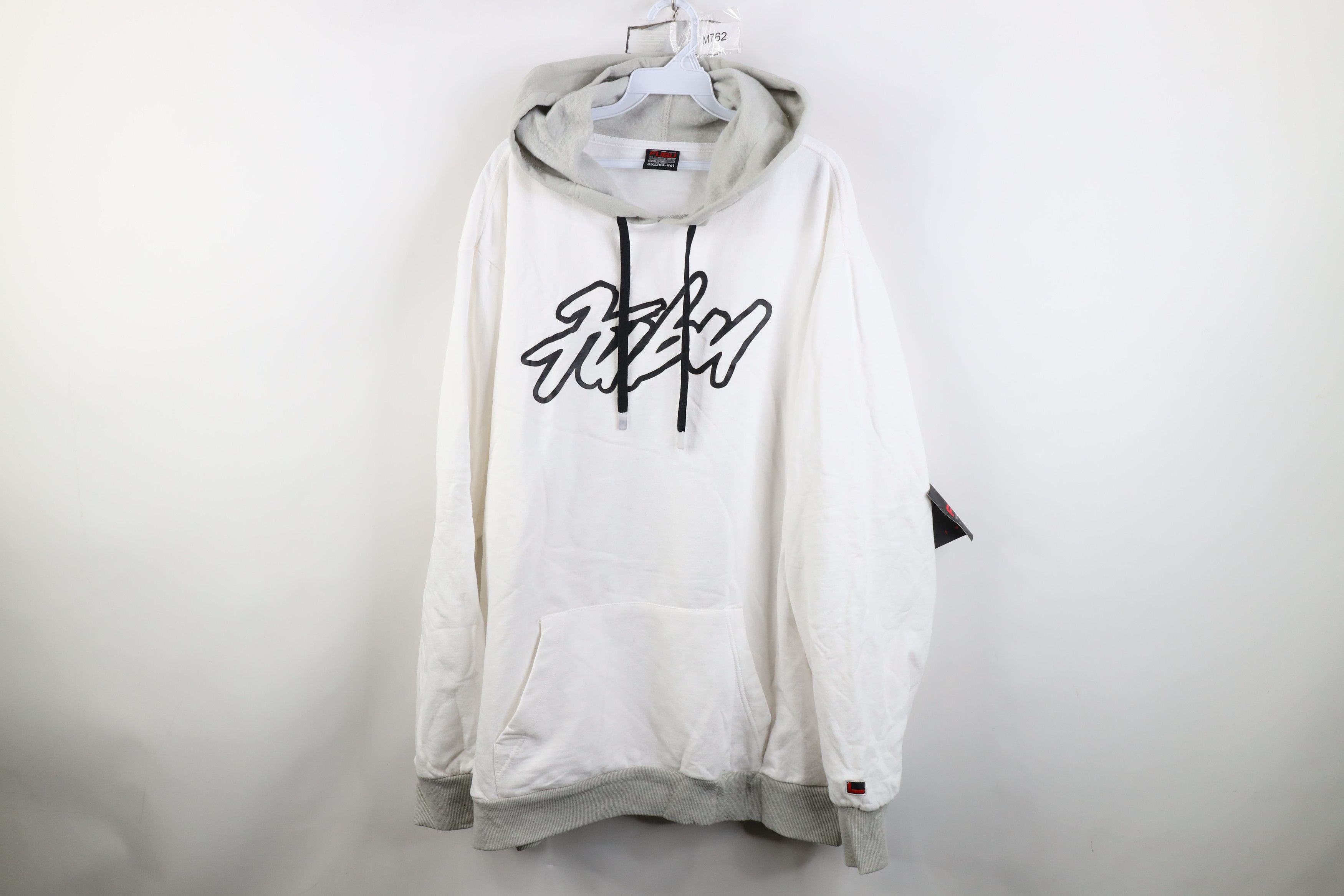 Fubu Deadstock Vintage Y2K FUBU Hip Hop Hoodie Sweatshirt White Size US XXL / EU 58 / 5 - 1 Thumbnail