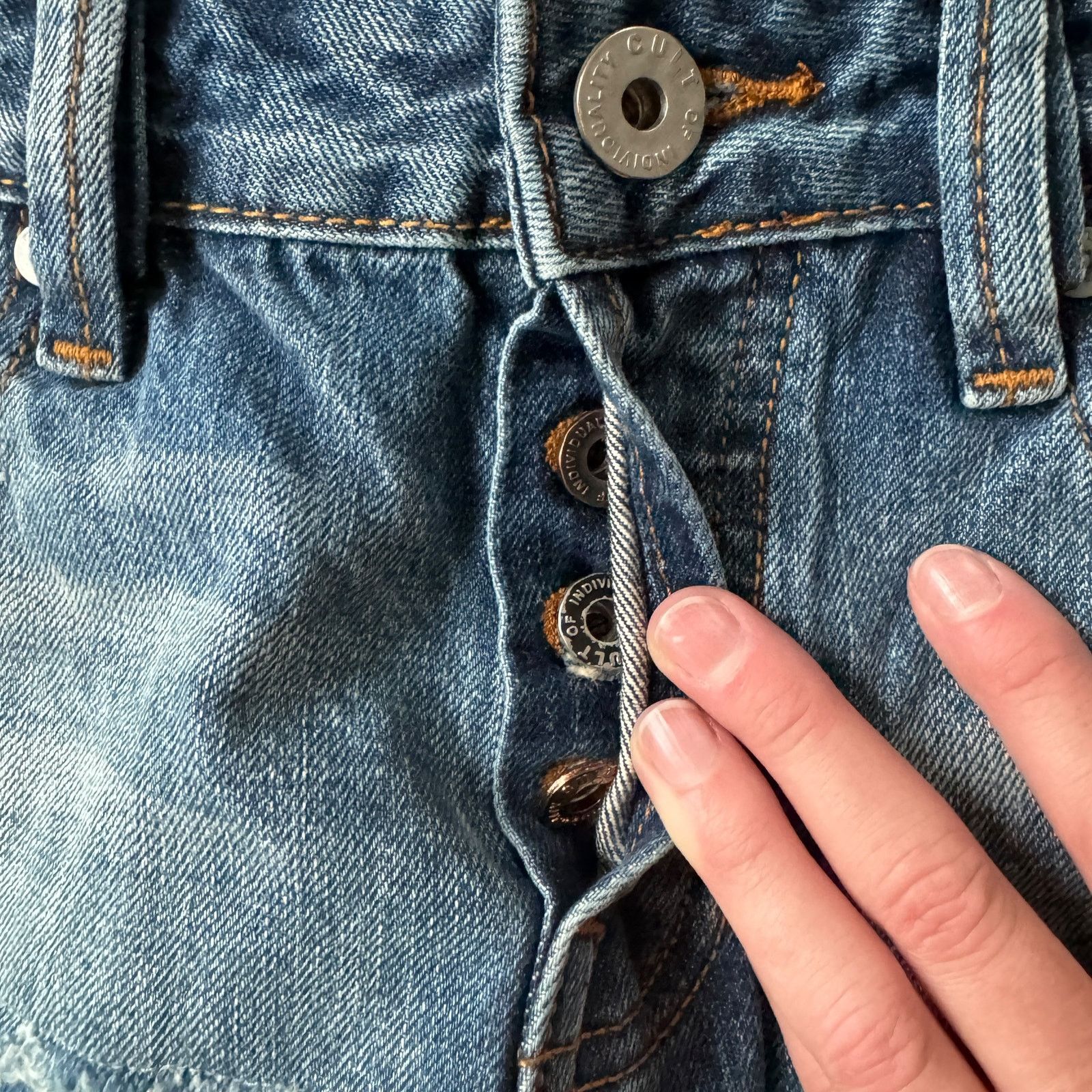 Cult Of Individuality Cult of Individuality Greaser Jeans Ripped Japanese Denim Size US 30 / EU 46 - 3 Thumbnail