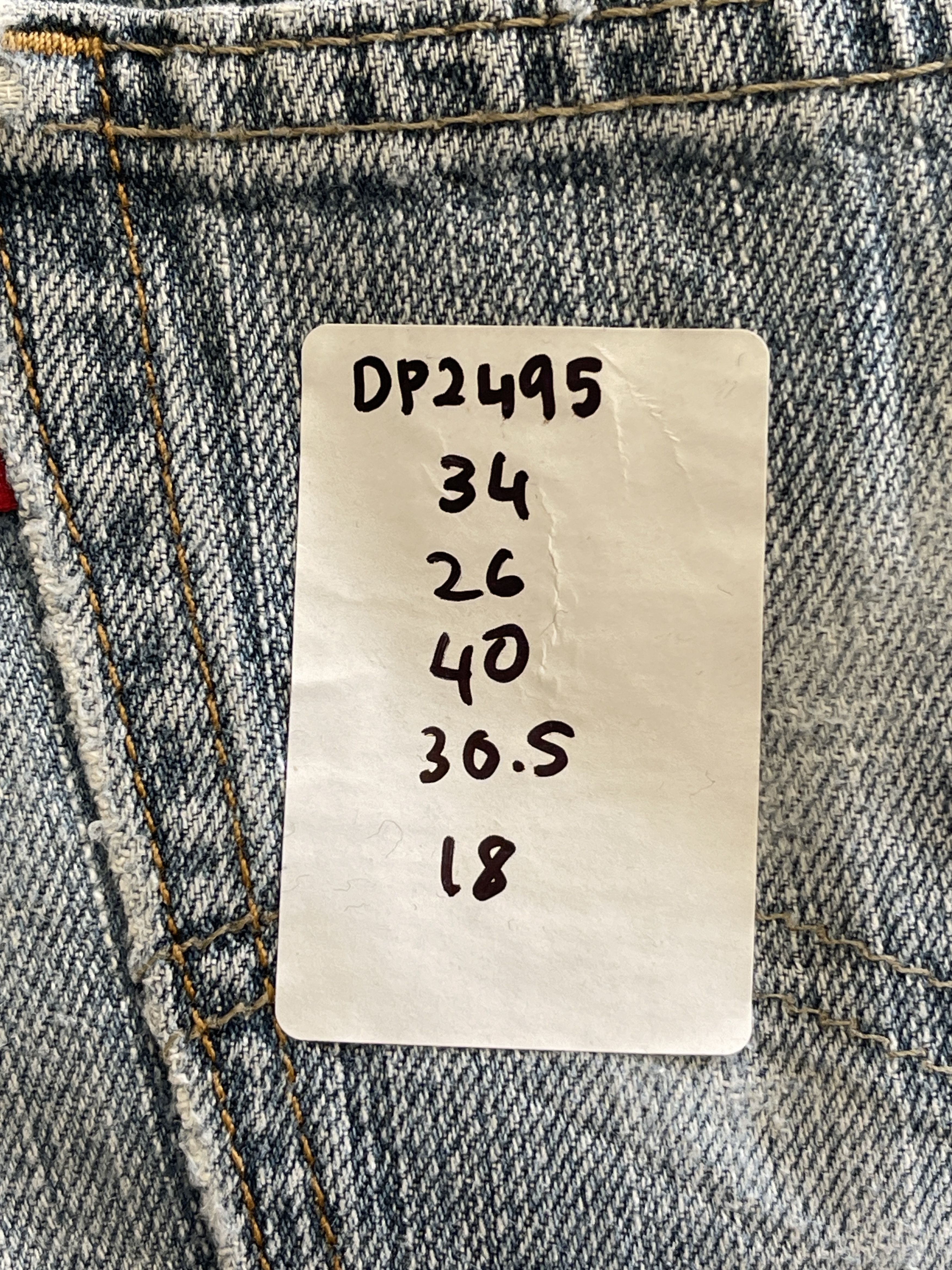 Levi's Vintage Levis 559 Jeans DP2495 Size US 34 / EU 50 - 14 Thumbnail