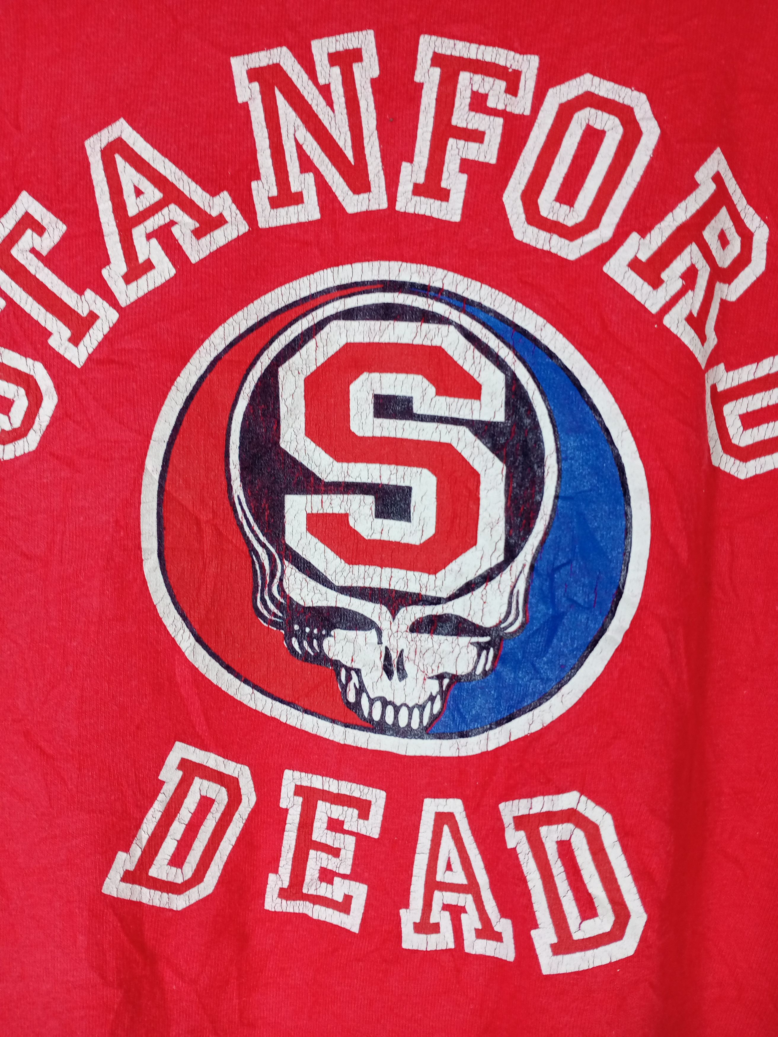 Grateful Dead RARE VINTAGE STANFORD DEAD GRATEFUL DEAD TEE Size US L / EU 52-54 / 3 - 5 Thumbnail
